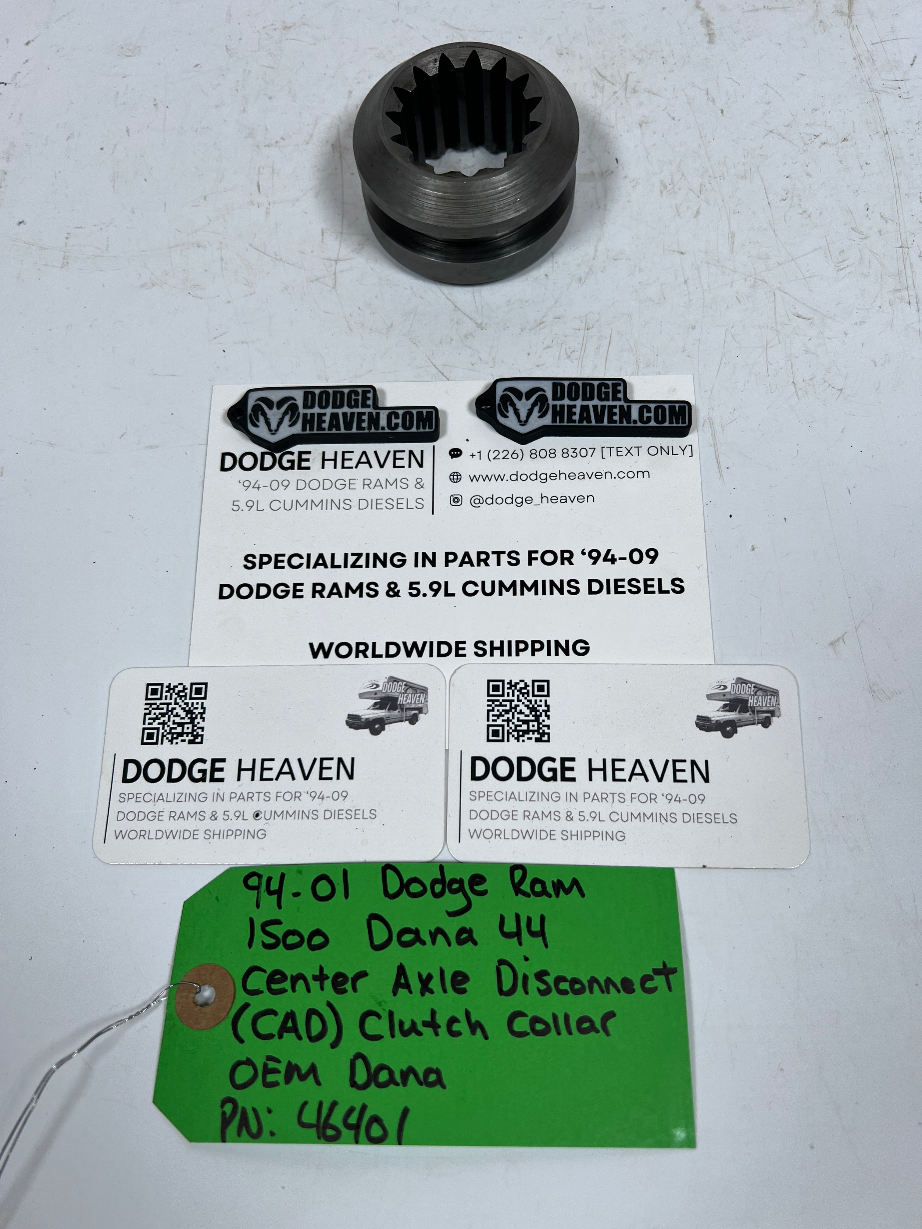 1994-2001 Dodge Ram Dana 44 Center Axle Disconnect Clutch Shift Collar (CAD)