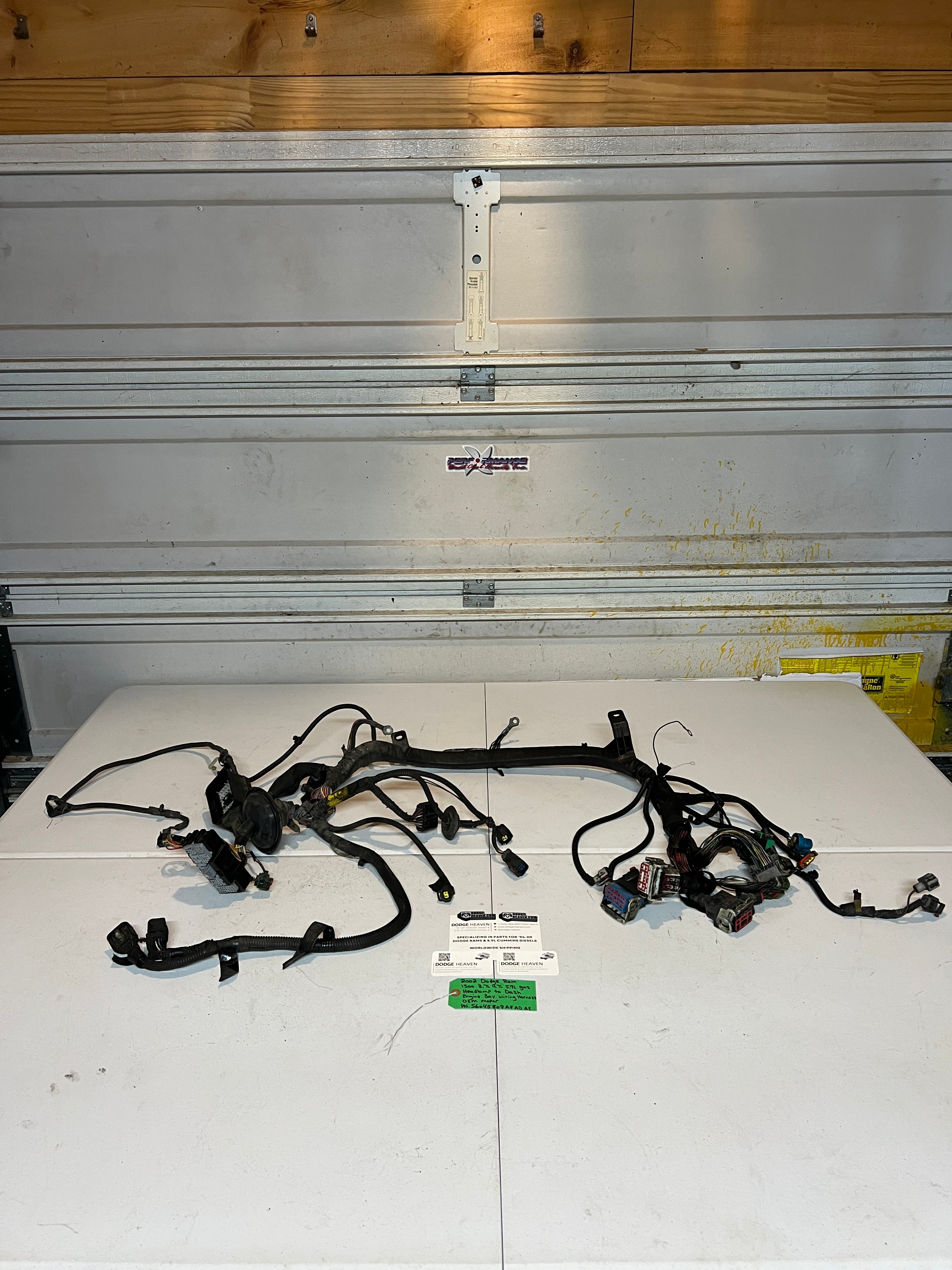2002-2002 Dodge Ram 1500 Head Lamp to Dash Engine Bay Wiring Harness