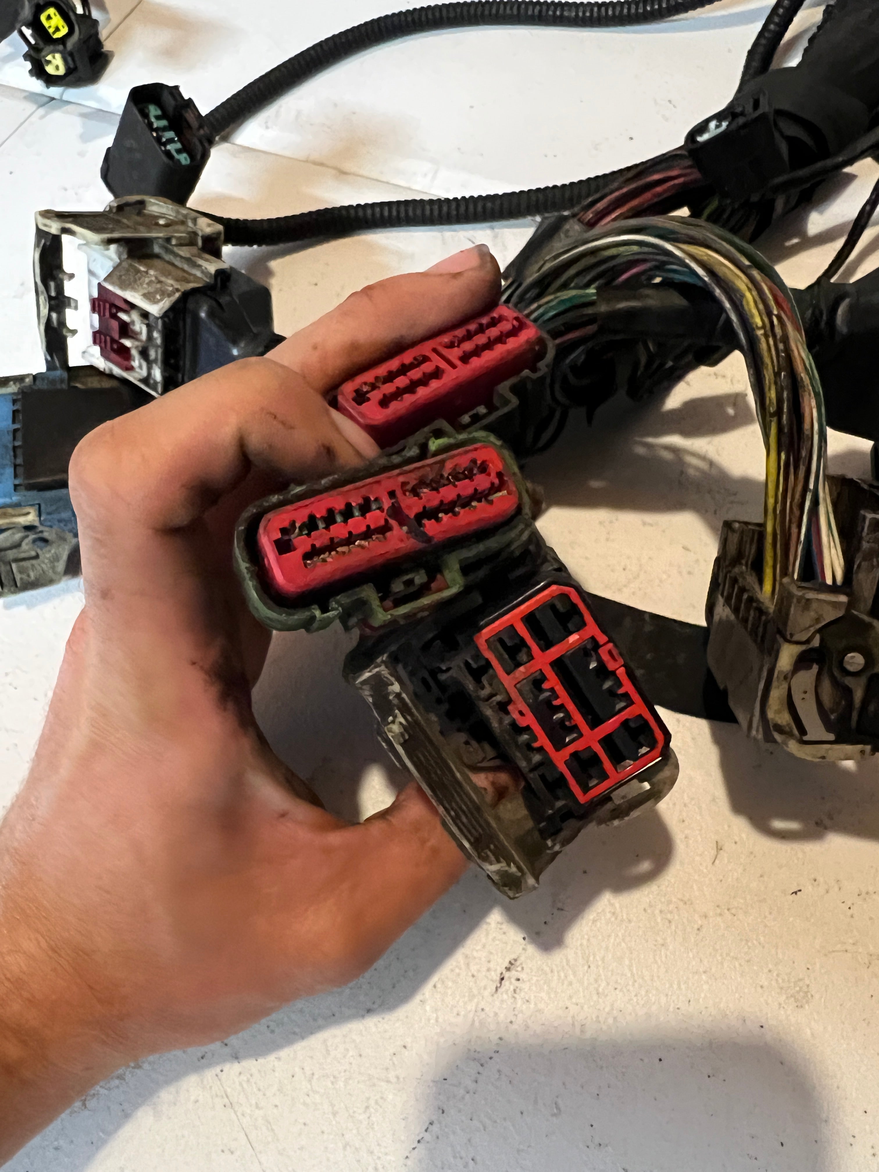 2002-2002 Dodge Ram 1500 Head Lamp to Dash Engine Bay Wiring Harness