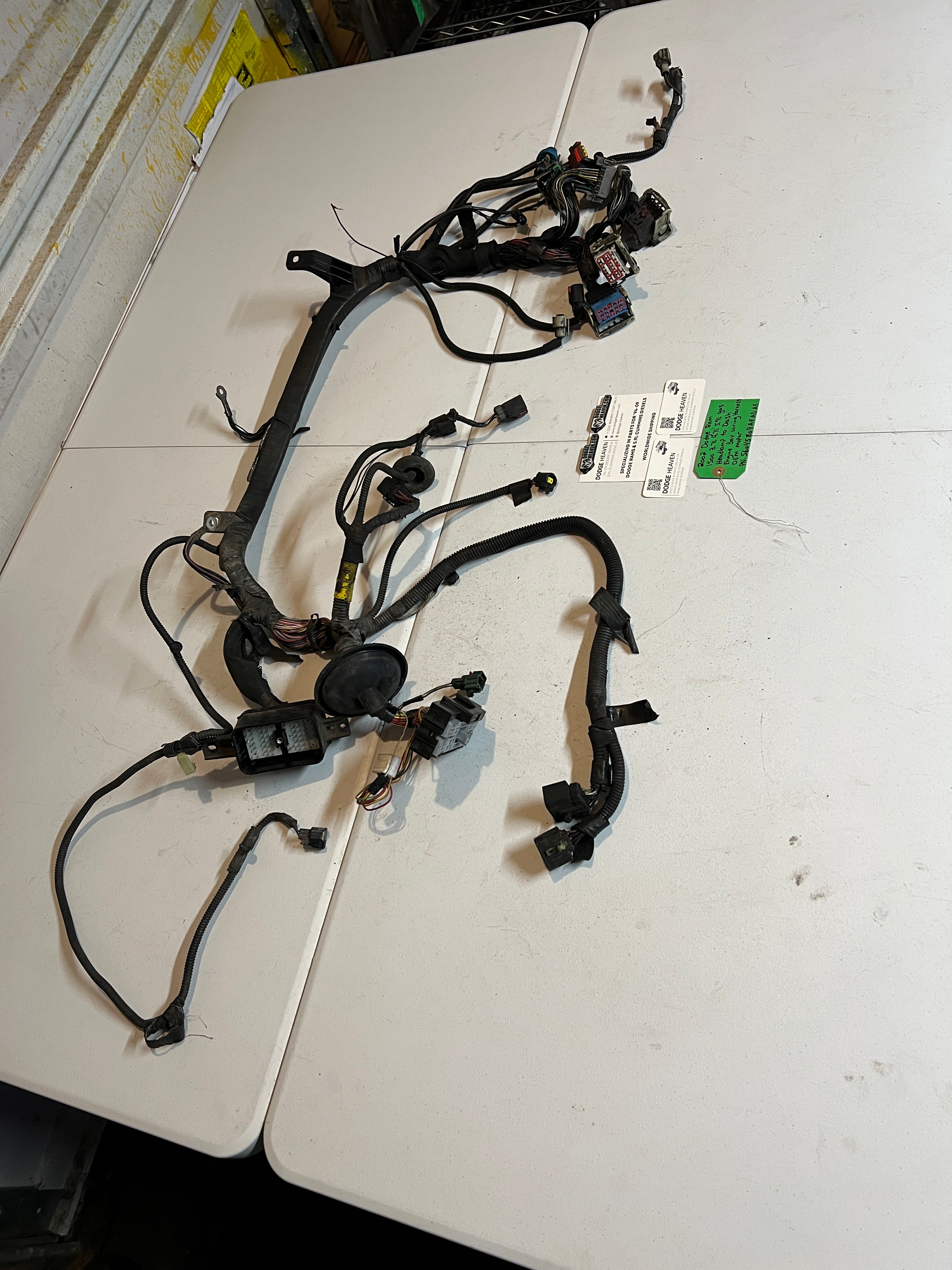 2002-2002 Dodge Ram 1500 Head Lamp to Dash Engine Bay Wiring Harness