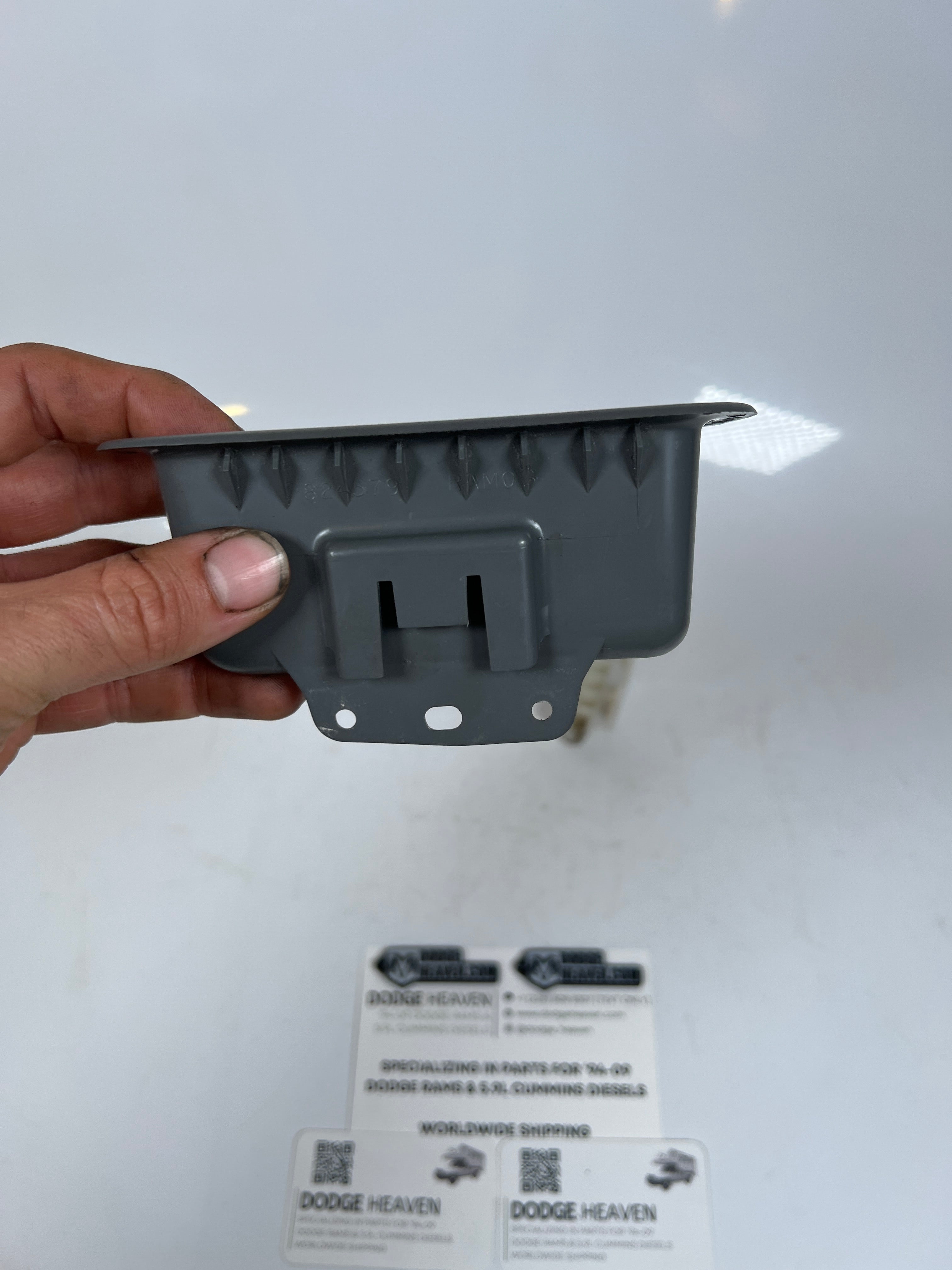 2006-2009 Dodge Ram Quad Cab Rear Door Handle Pull Cup Light Grey Driver LH