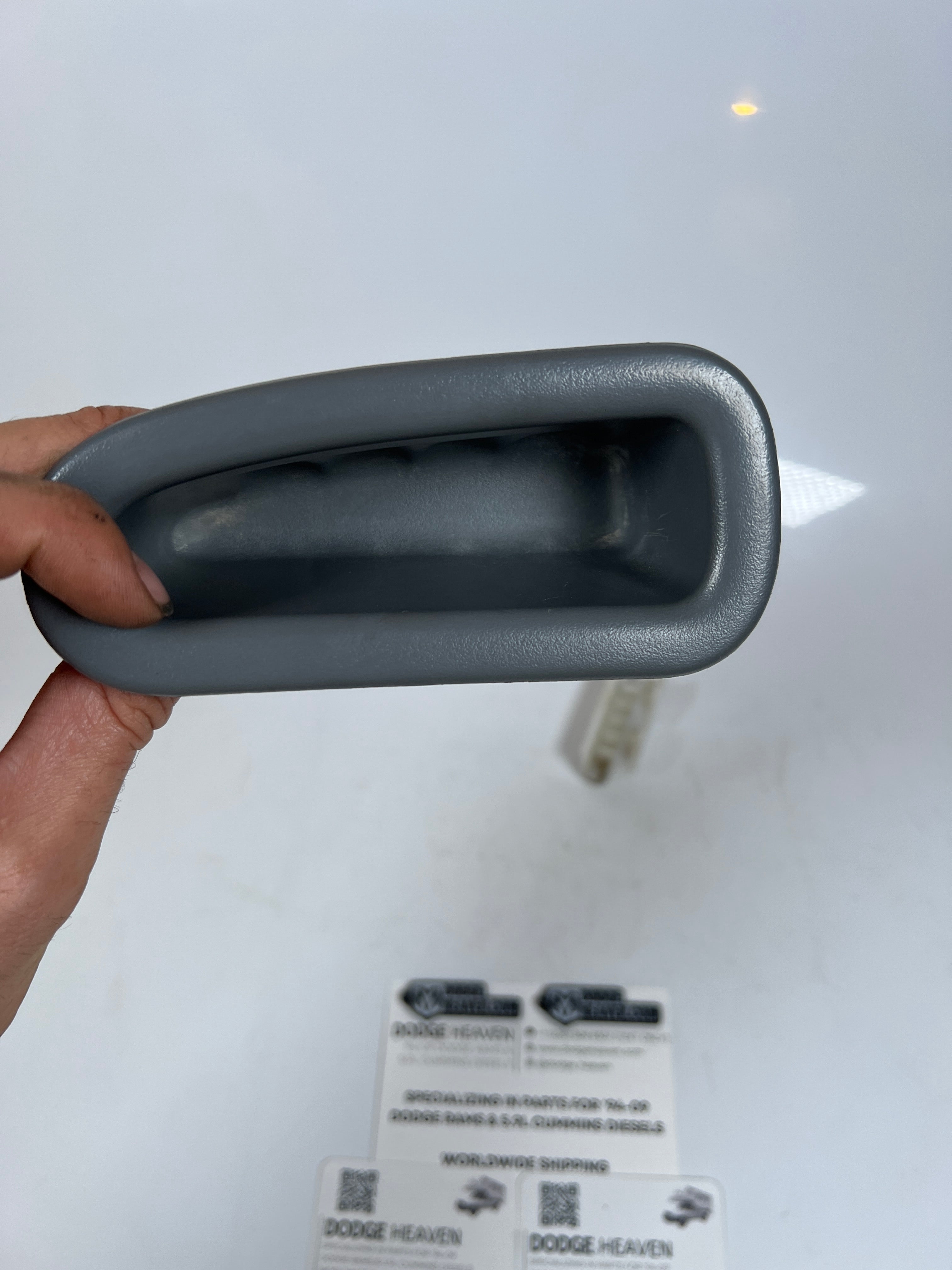 2006-2009 Dodge Ram Quad Cab Rear Door Handle Pull Cup Light Grey Driver LH