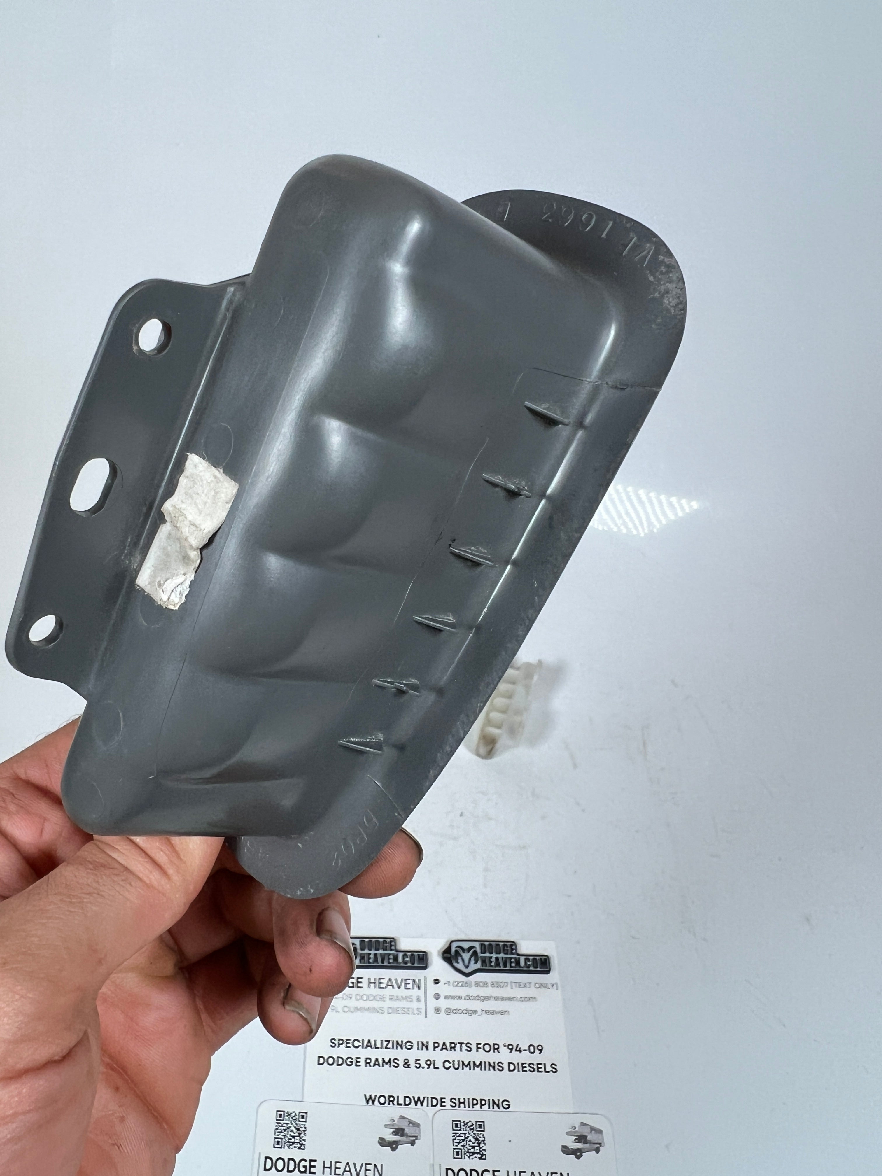 2006-2009 Dodge Ram Quad Cab Rear Door Handle Pull Cup Light Grey Driver LH