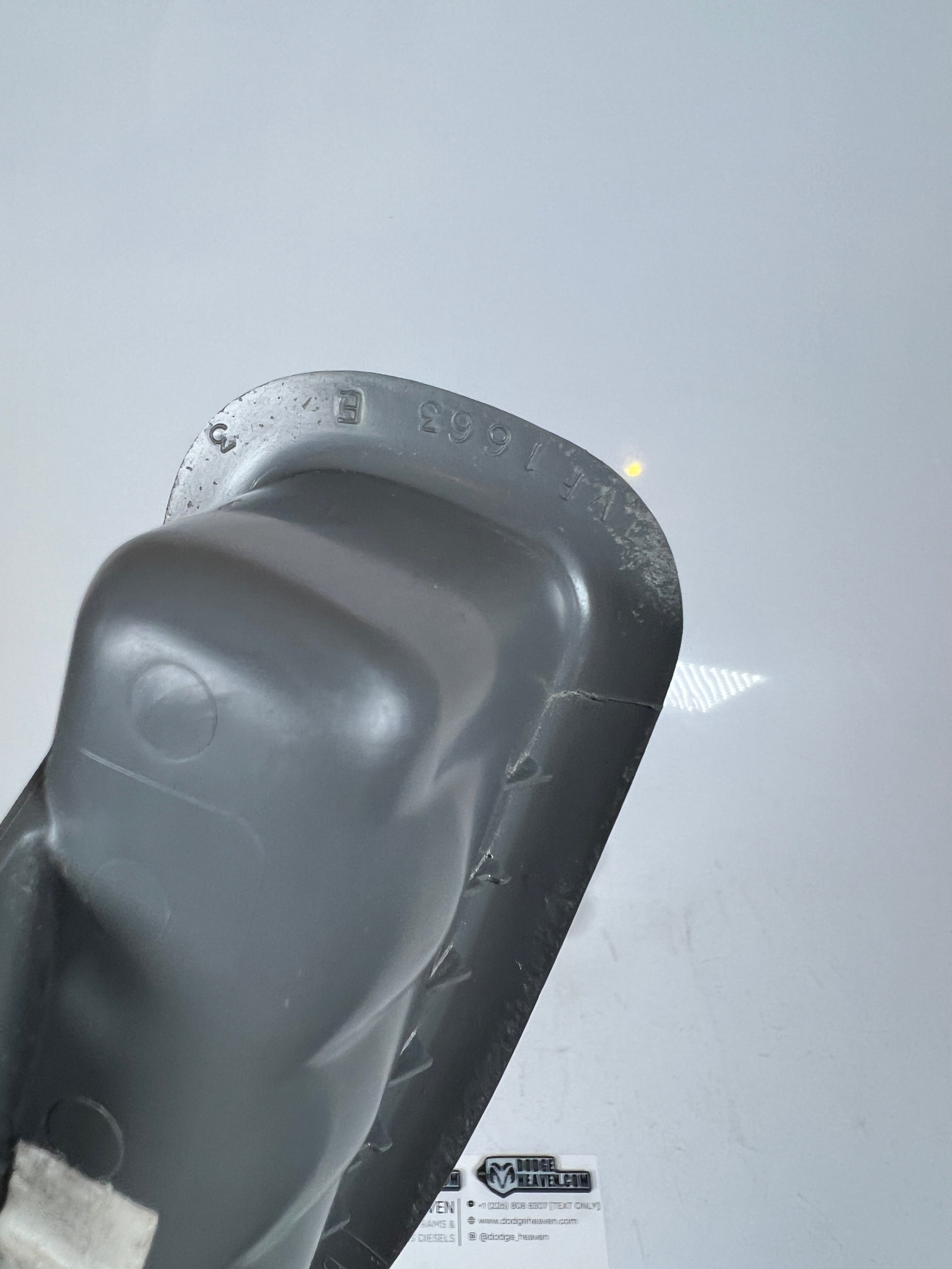 2006-2009 Dodge Ram Quad Cab Rear Door Handle Pull Cup Light Grey Driver LH