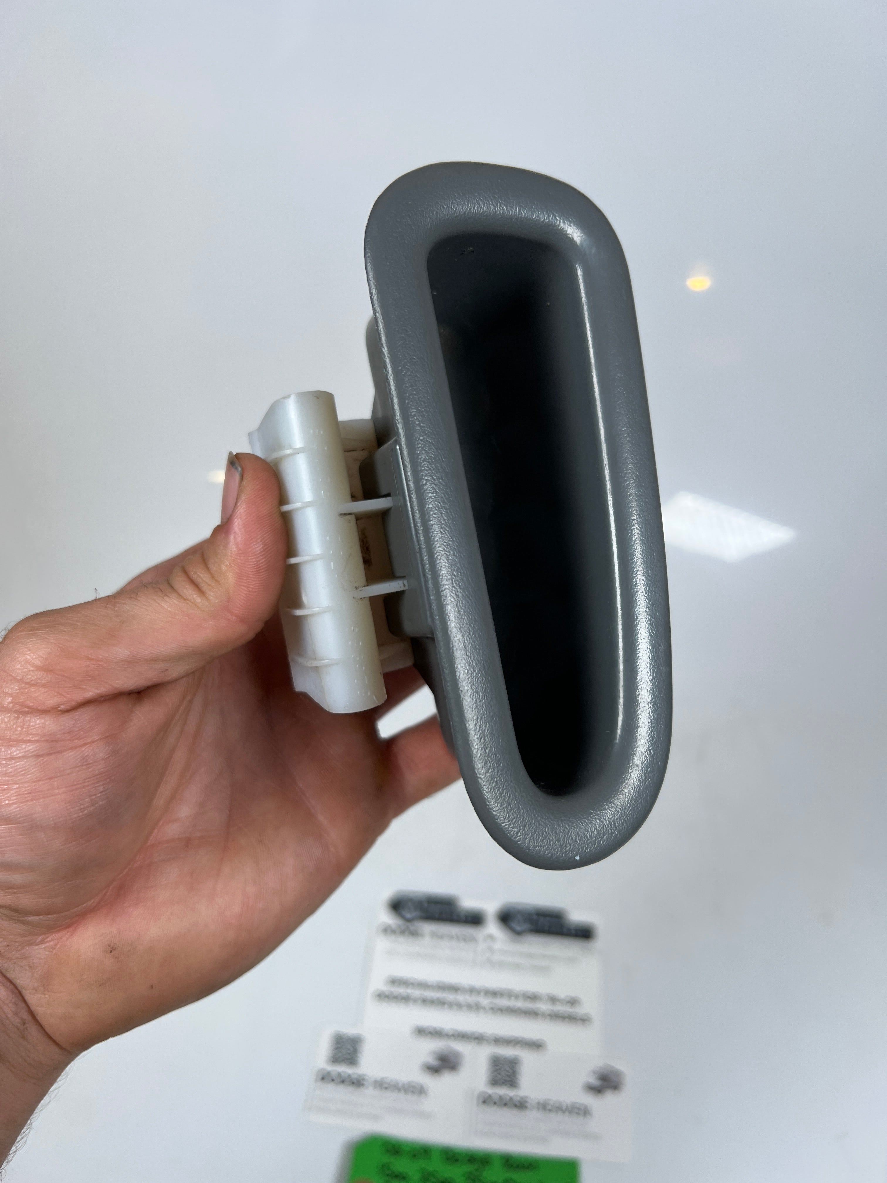 2006-2009 Dodge Ram Quad Cab Rear Door Handle Pull Cup Light Grey Passenger