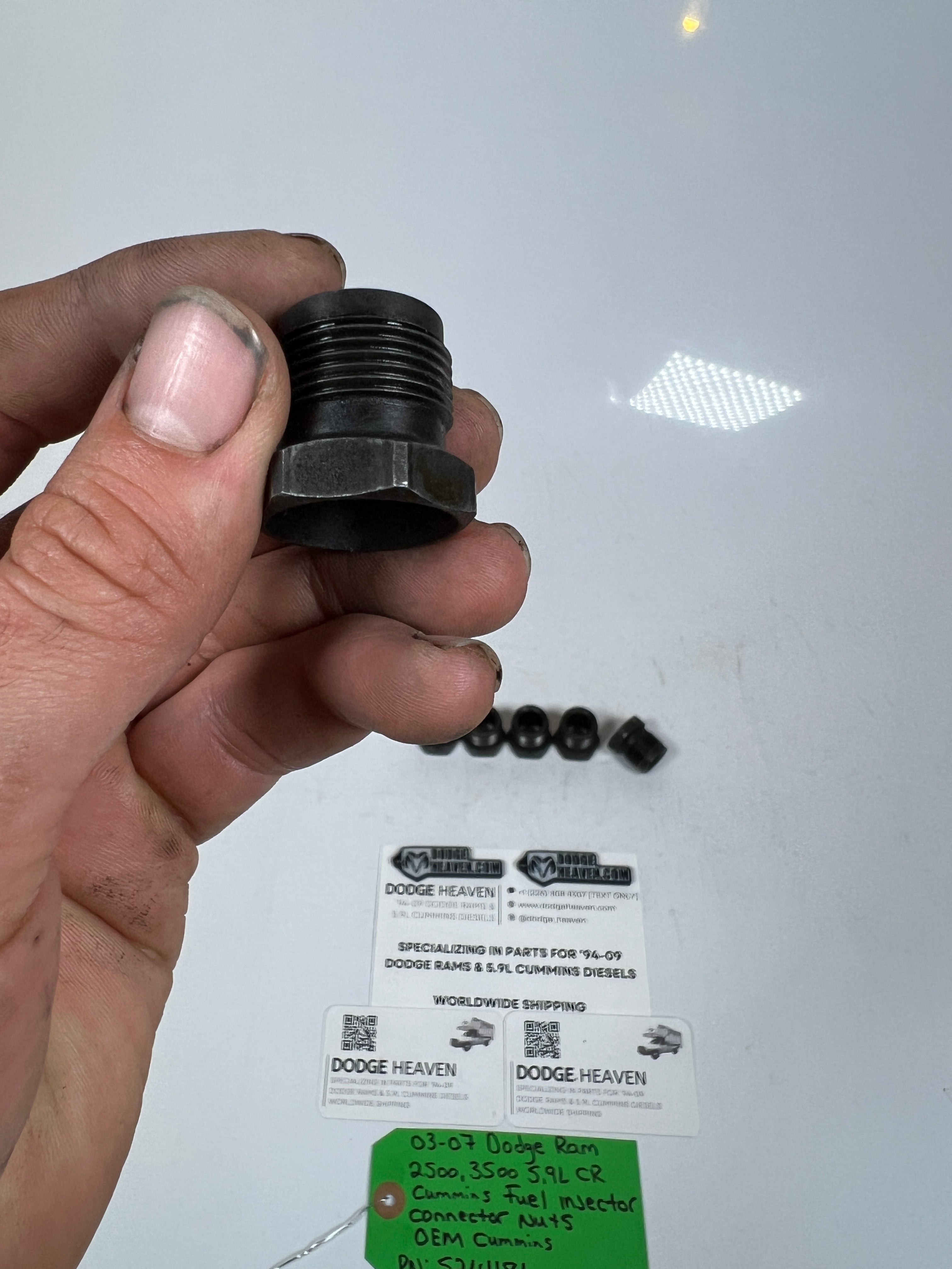 2003-2007 Dodge Ram 5.9L Cummins Fuel Injector Tube Connector Nuts