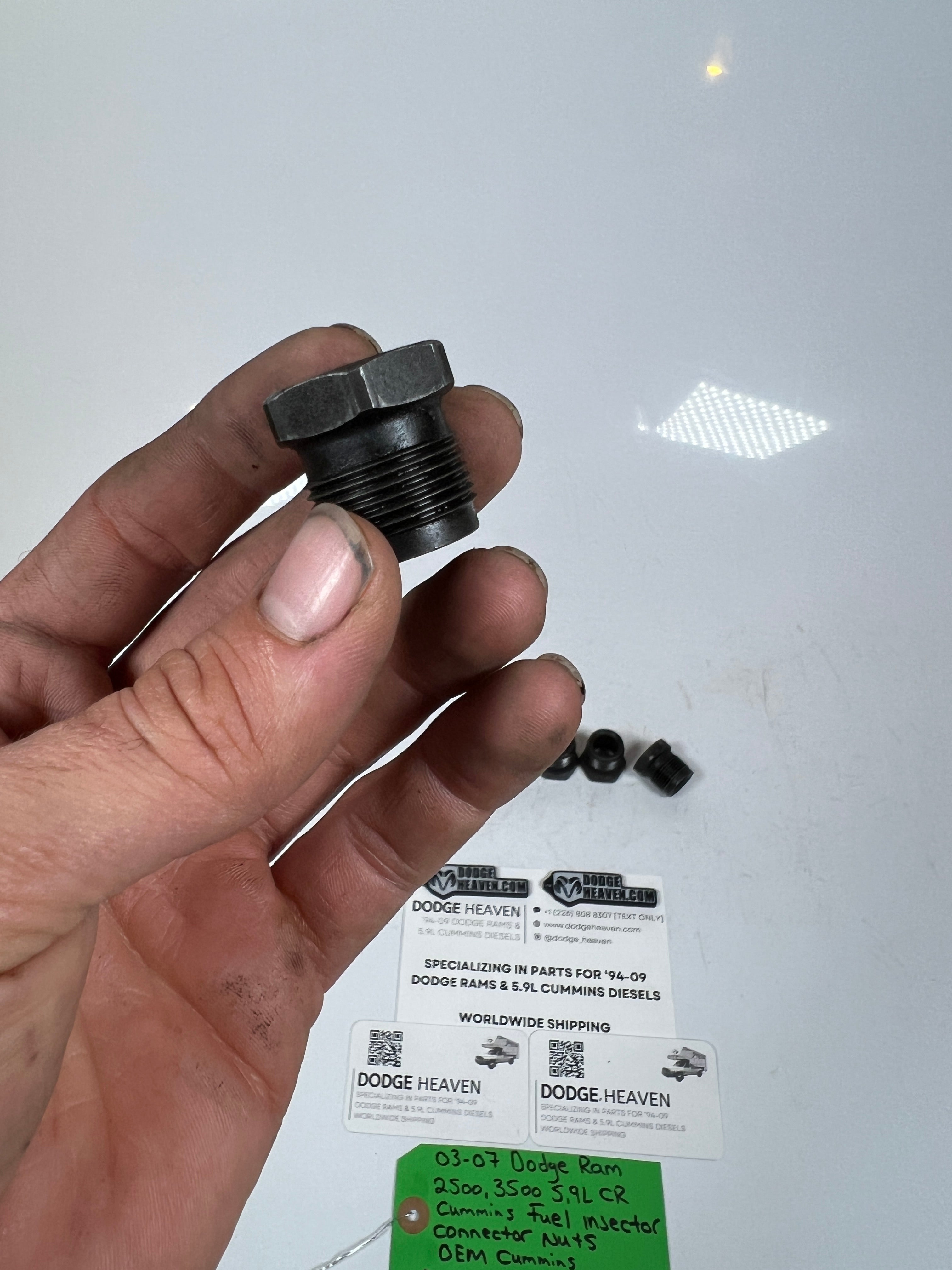2003-2007 Dodge Ram 5.9L Cummins Fuel Injector Tube Connector Nuts