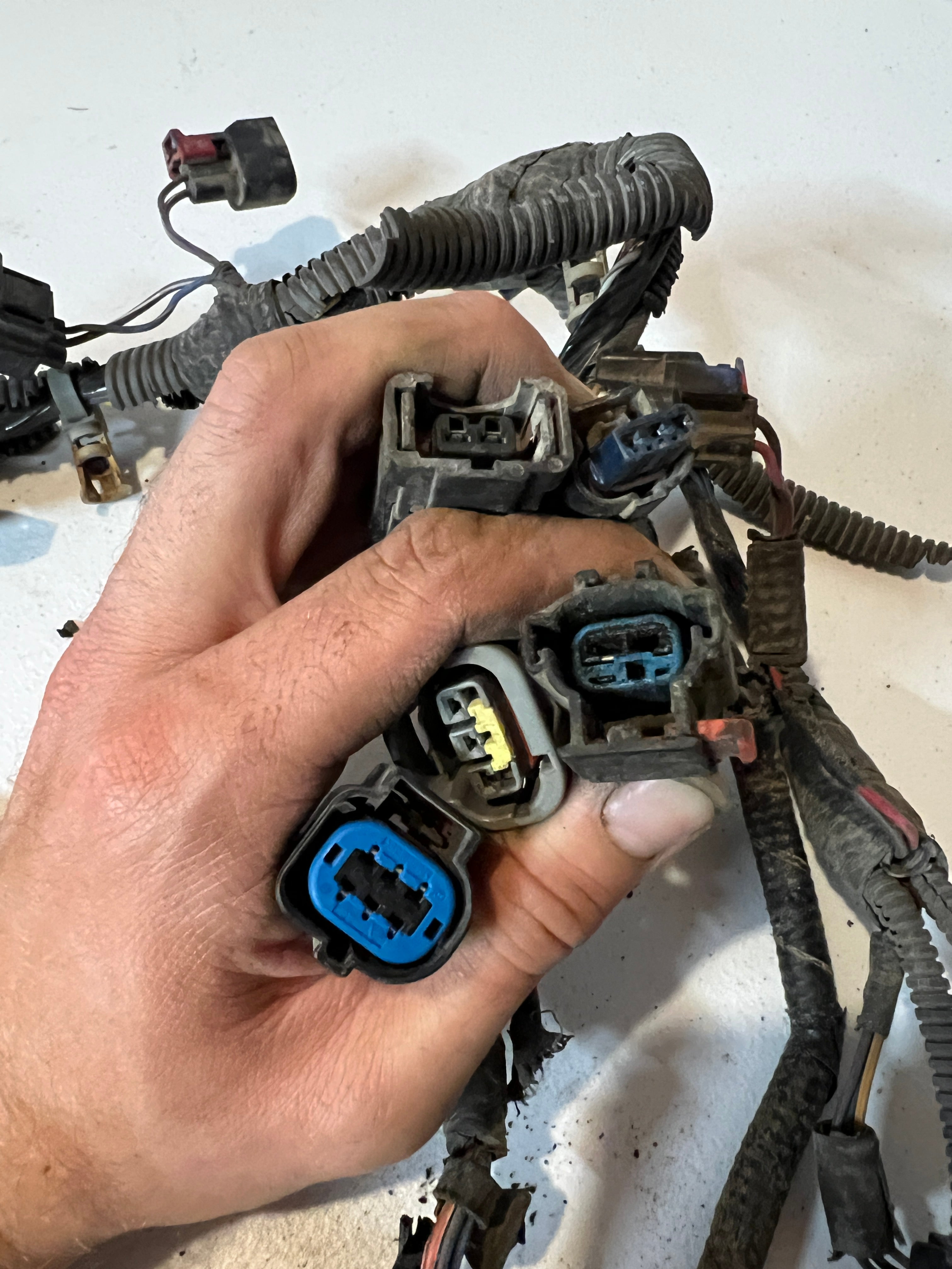 2007-2007 Dodge Ram 1500-3500 5.7L Hemi Engine Wiring Harness Auto Trans Elec 4x4