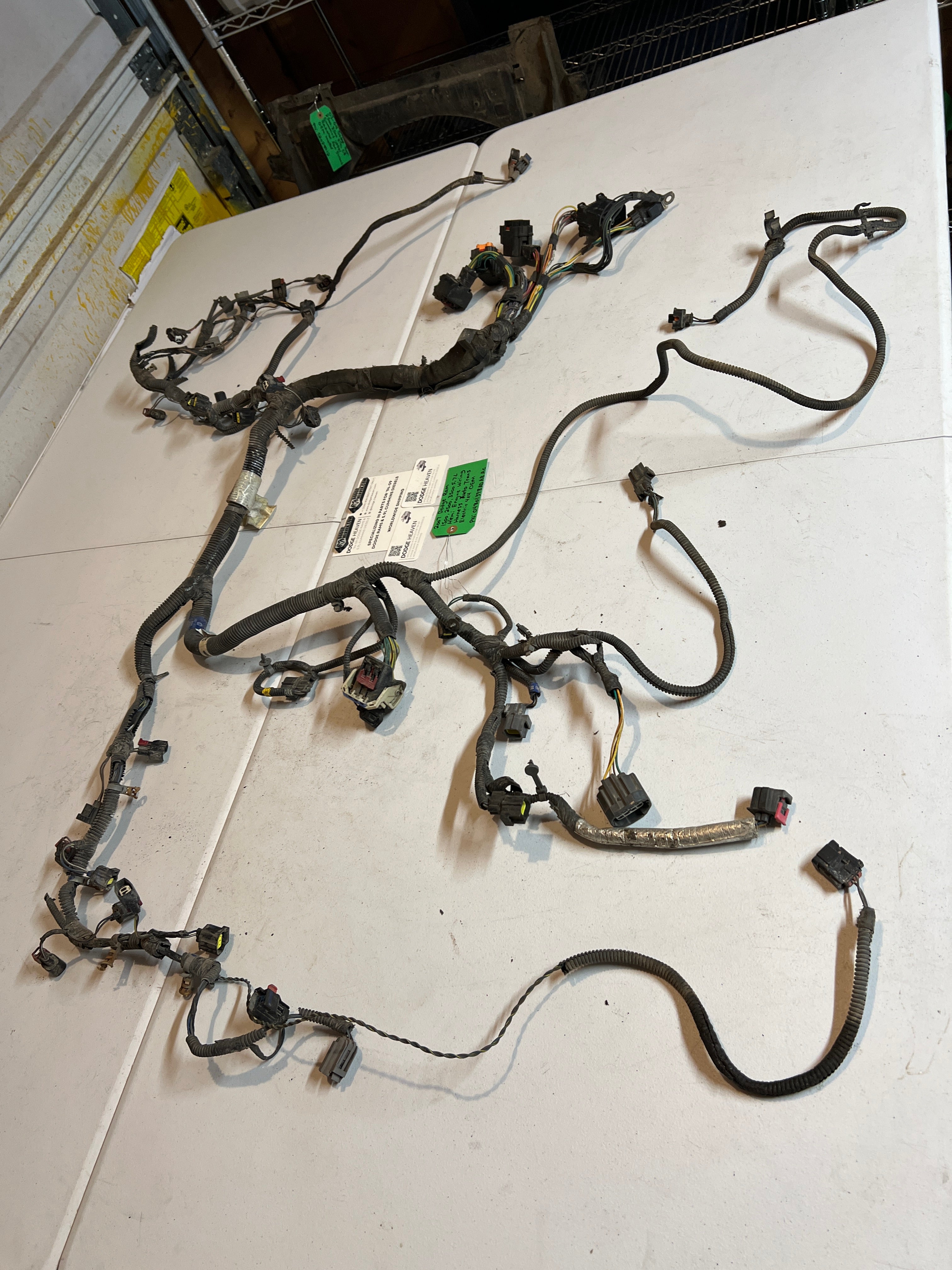 2007-2007 Dodge Ram 1500-3500 5.7L Hemi Engine Wiring Harness Auto Trans Elec 4x4