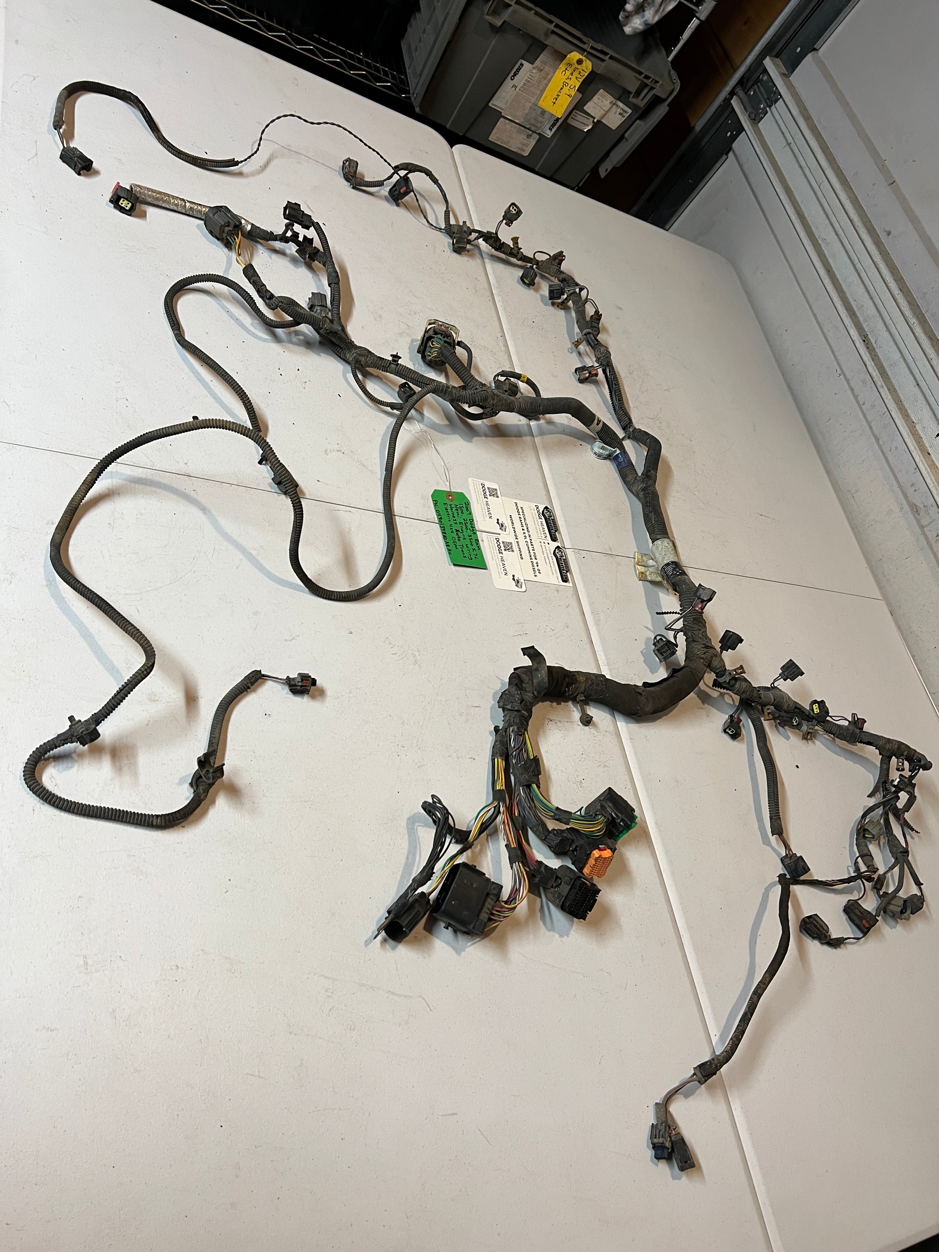 2007-2007 Dodge Ram 1500-3500 5.7L Hemi Engine Wiring Harness Auto Trans Elec 4x4