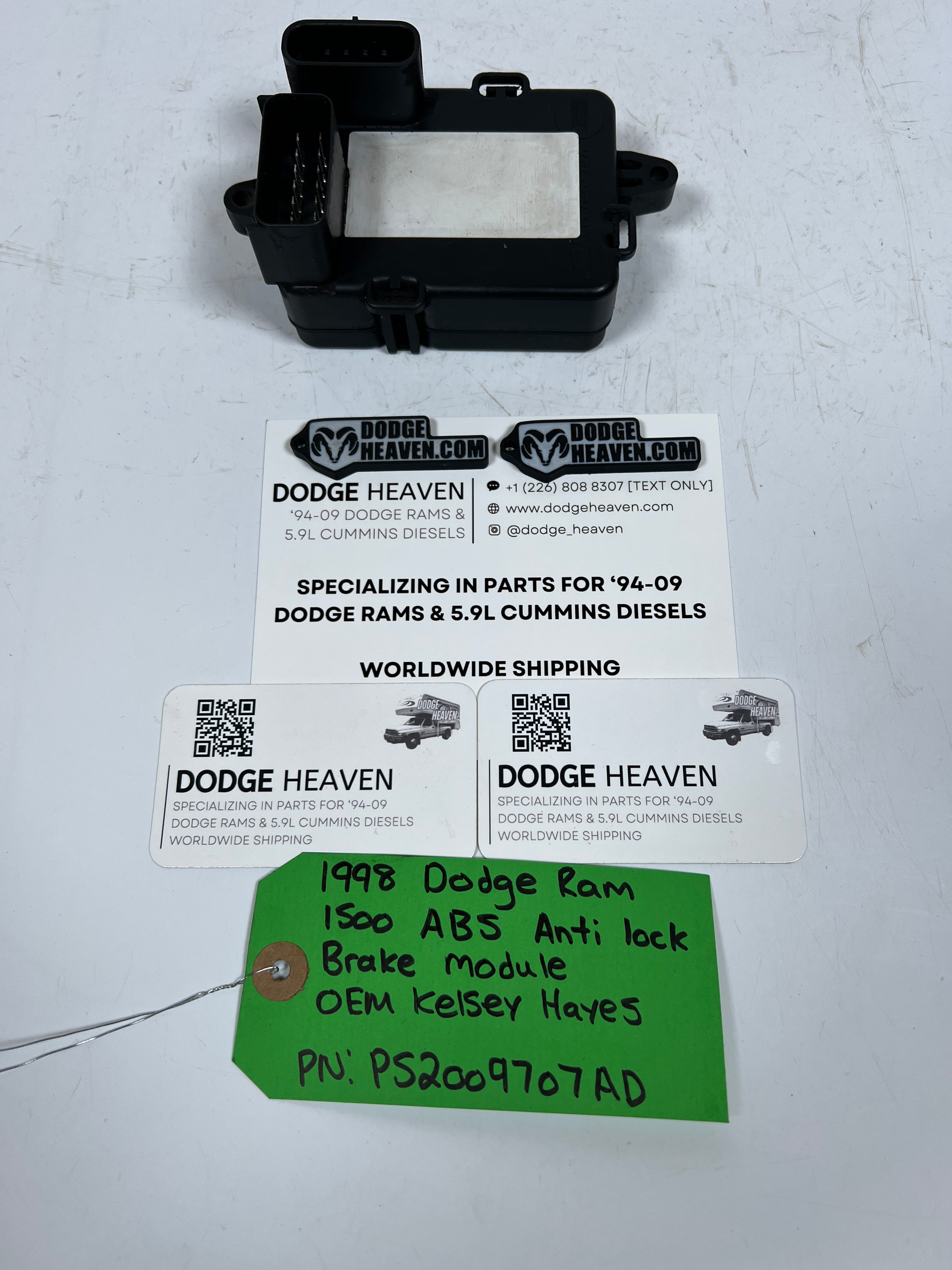 1998-1998 Dodge Ram 1500 ABS Anti Lock Brake Module Kelsey Hayes