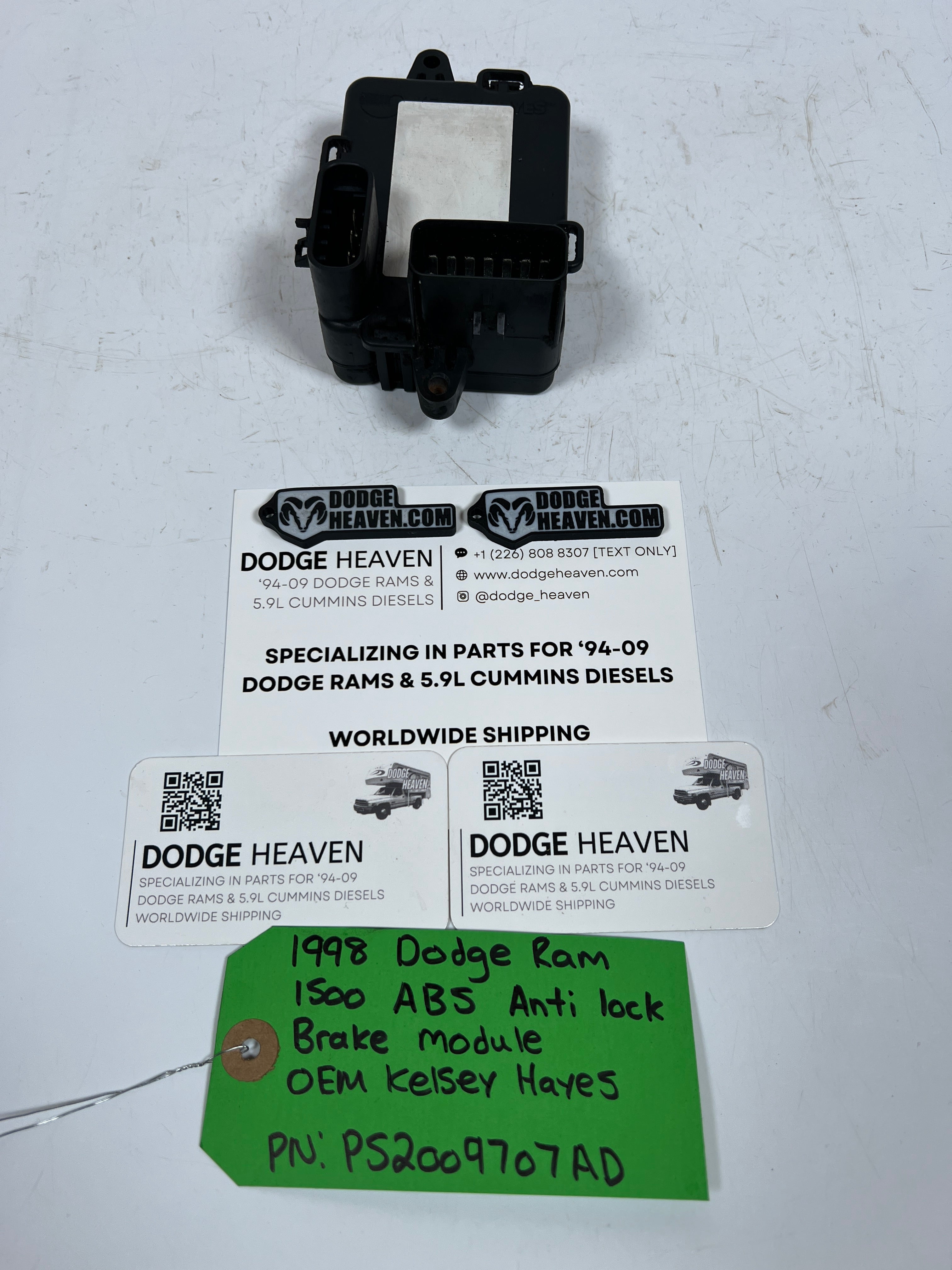 1998-1998 Dodge Ram 1500 ABS Anti Lock Brake Module Kelsey Hayes