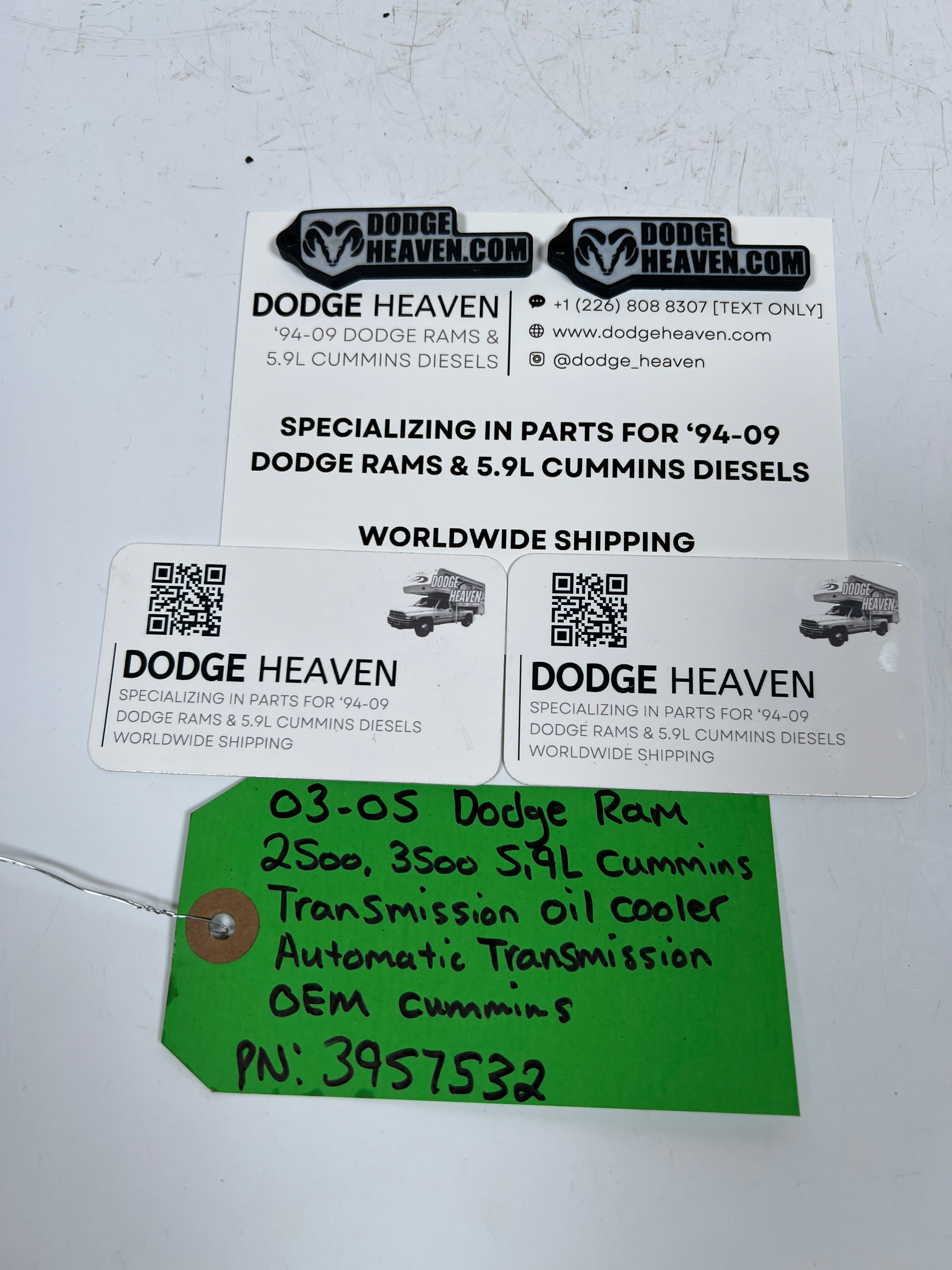 2003-2005 Dodge Ram 5.9L Cummins Automatic Transmission Oil Cooler