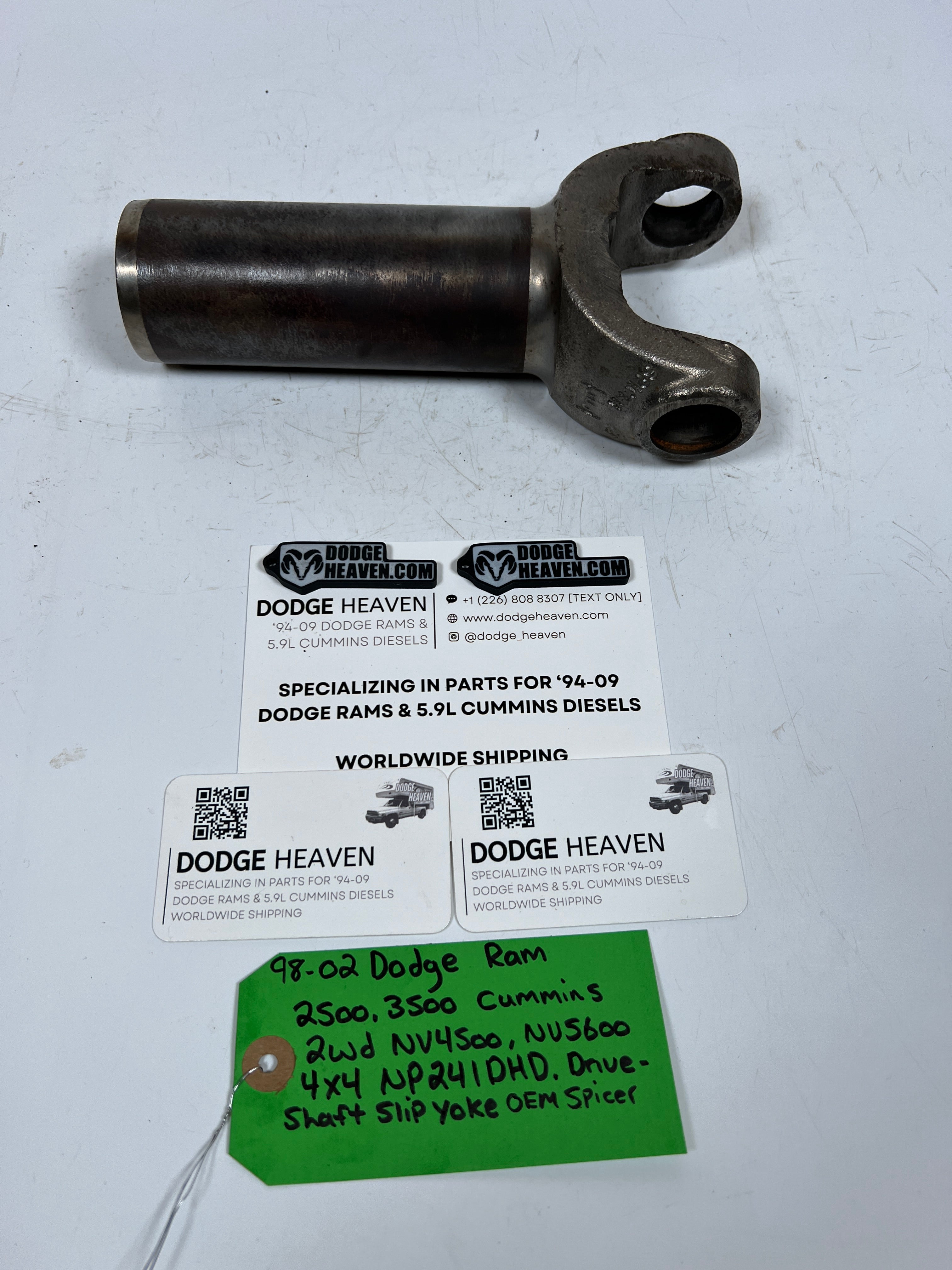 1998-2002 Dodge Ram 2WD NV4500 NV5600 / 4x4 241DHD Drive Shaft Slip Yoke