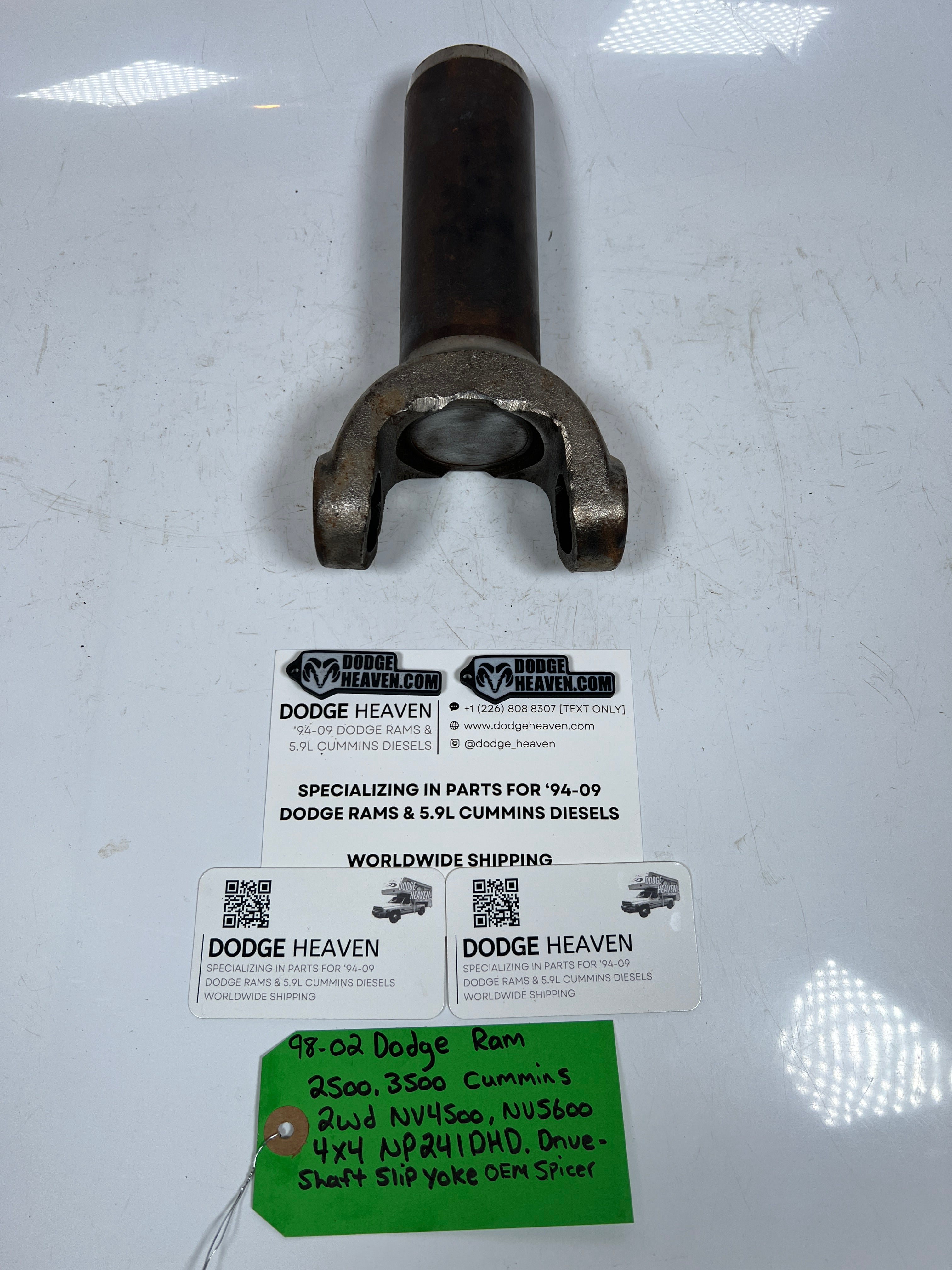 1998-2002 Dodge Ram 2WD NV4500 NV5600 / 4x4 241DHD Drive Shaft Slip Yoke