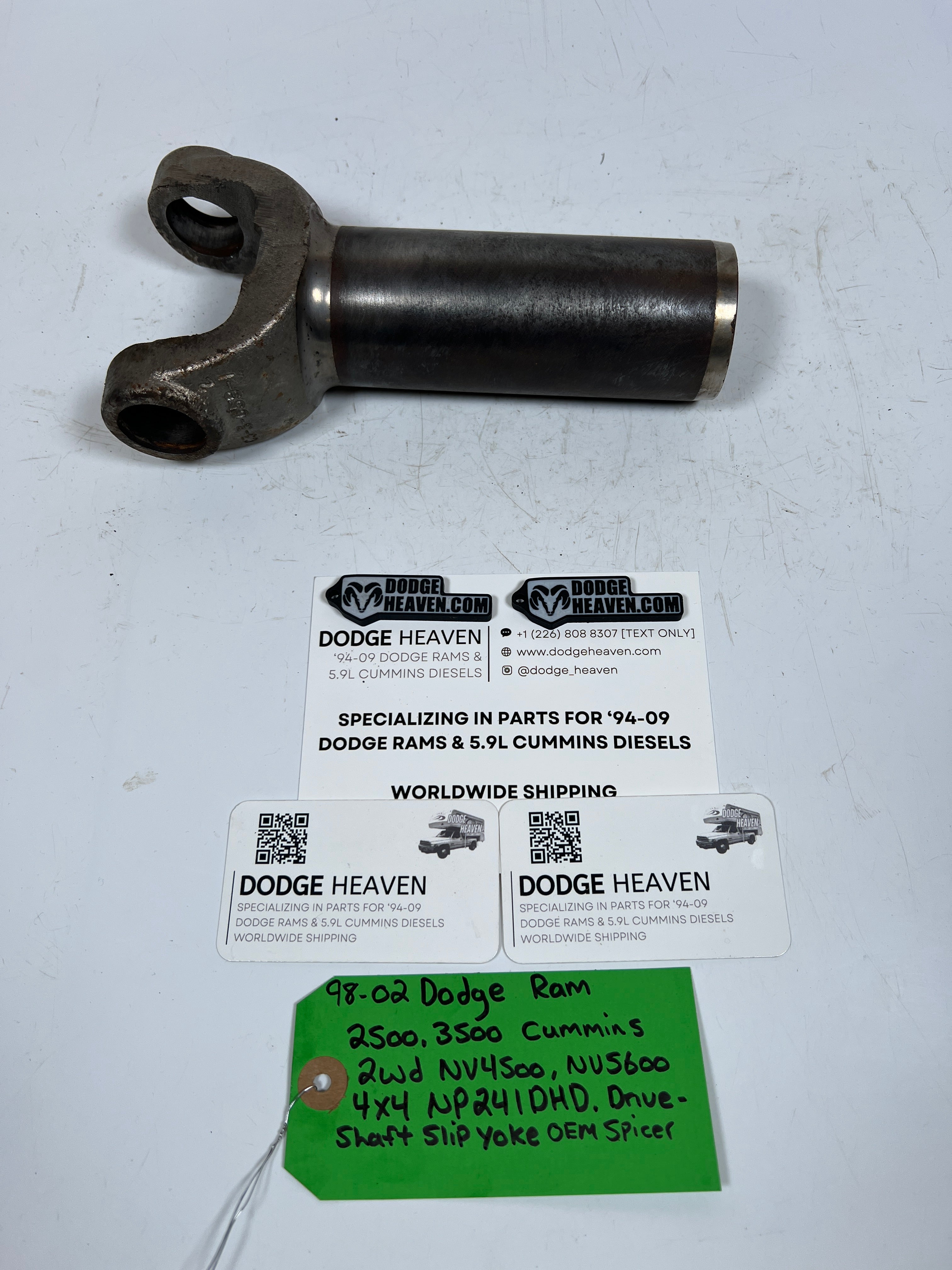 1998-2002 Dodge Ram 2WD NV4500 NV5600 / 4x4 241DHD Drive Shaft Slip Yoke
