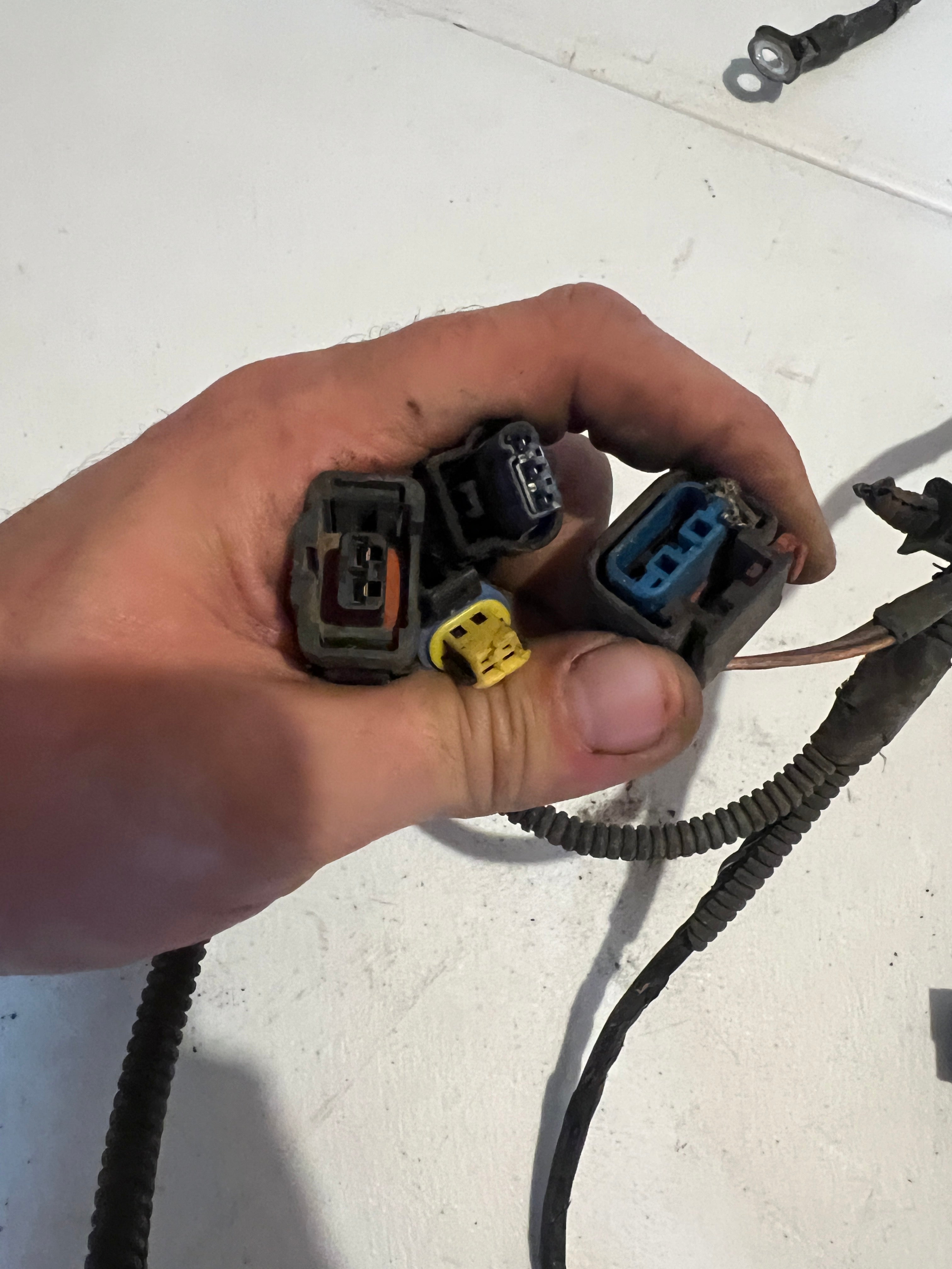 2007-2007 Dodge Ram 1500 5.7L hemi Engine Wiring Harness Auto Trans Electric 4x4
