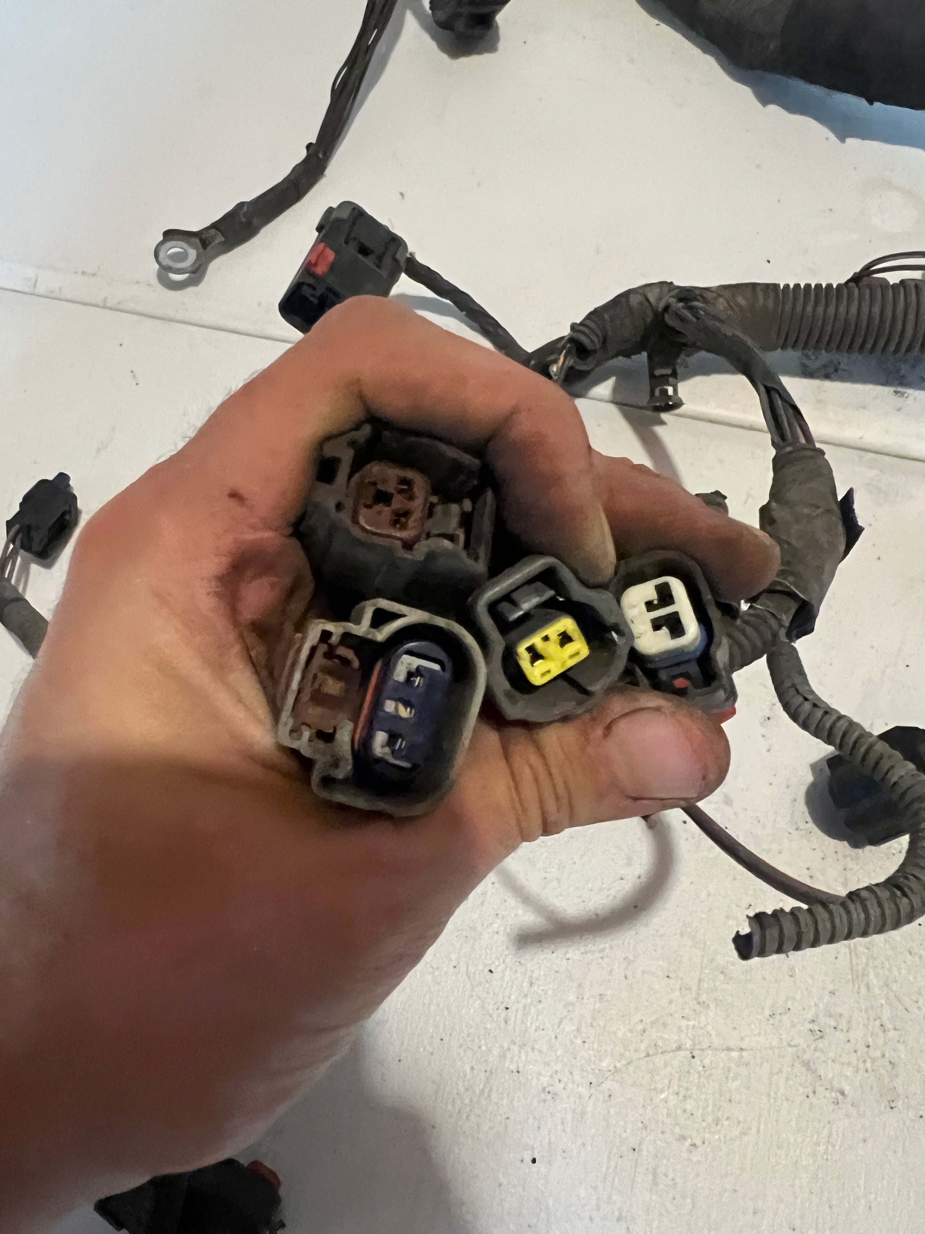 2007-2007 Dodge Ram 1500 5.7L hemi Engine Wiring Harness Auto Trans Electric 4x4