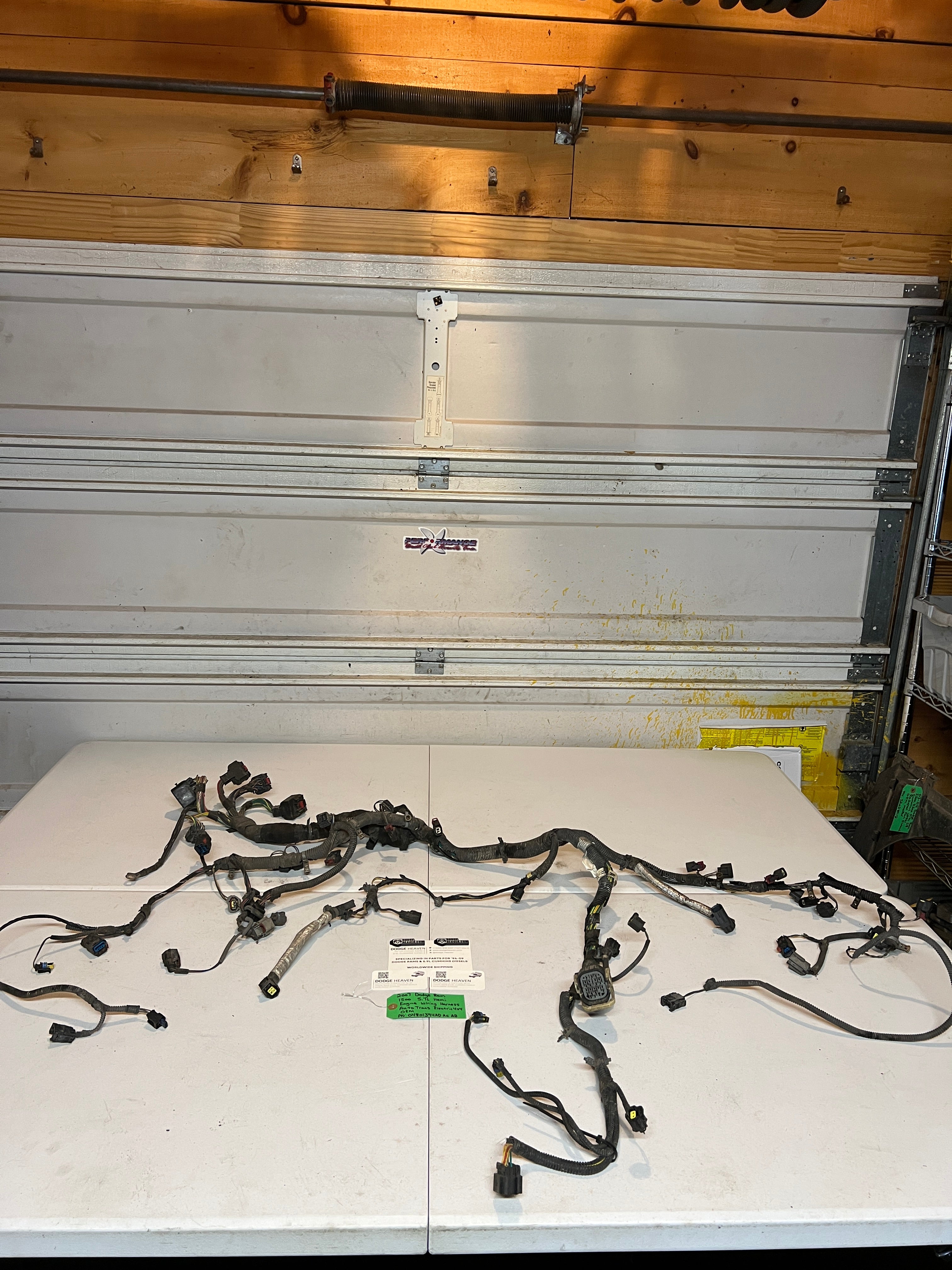 2007-2007 Dodge Ram 1500 5.7L hemi Engine Wiring Harness Auto Trans Electric 4x4