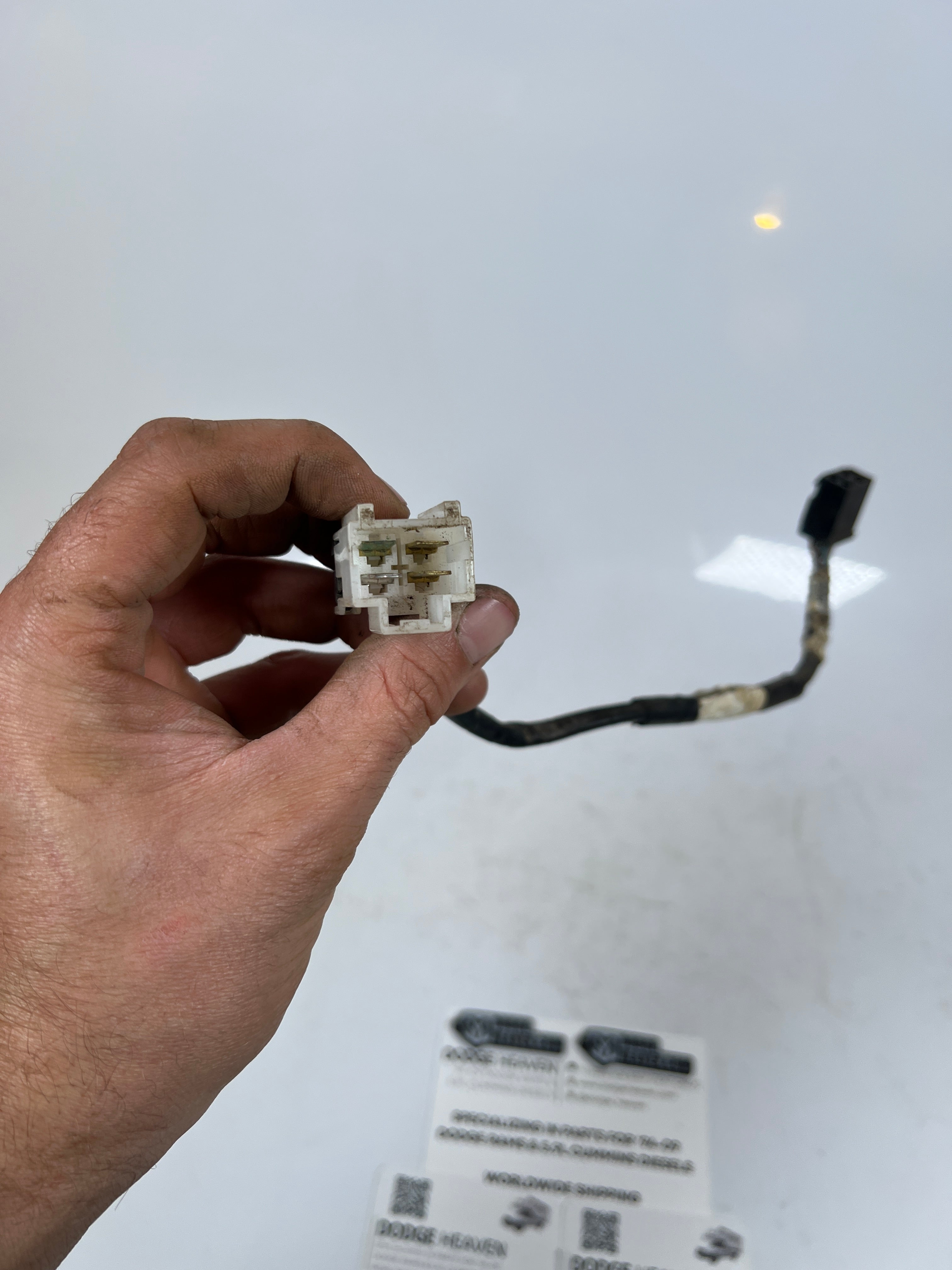 1994-1998 Dodge Ram Blower Motor Resistor Jumper Wiring Harness
