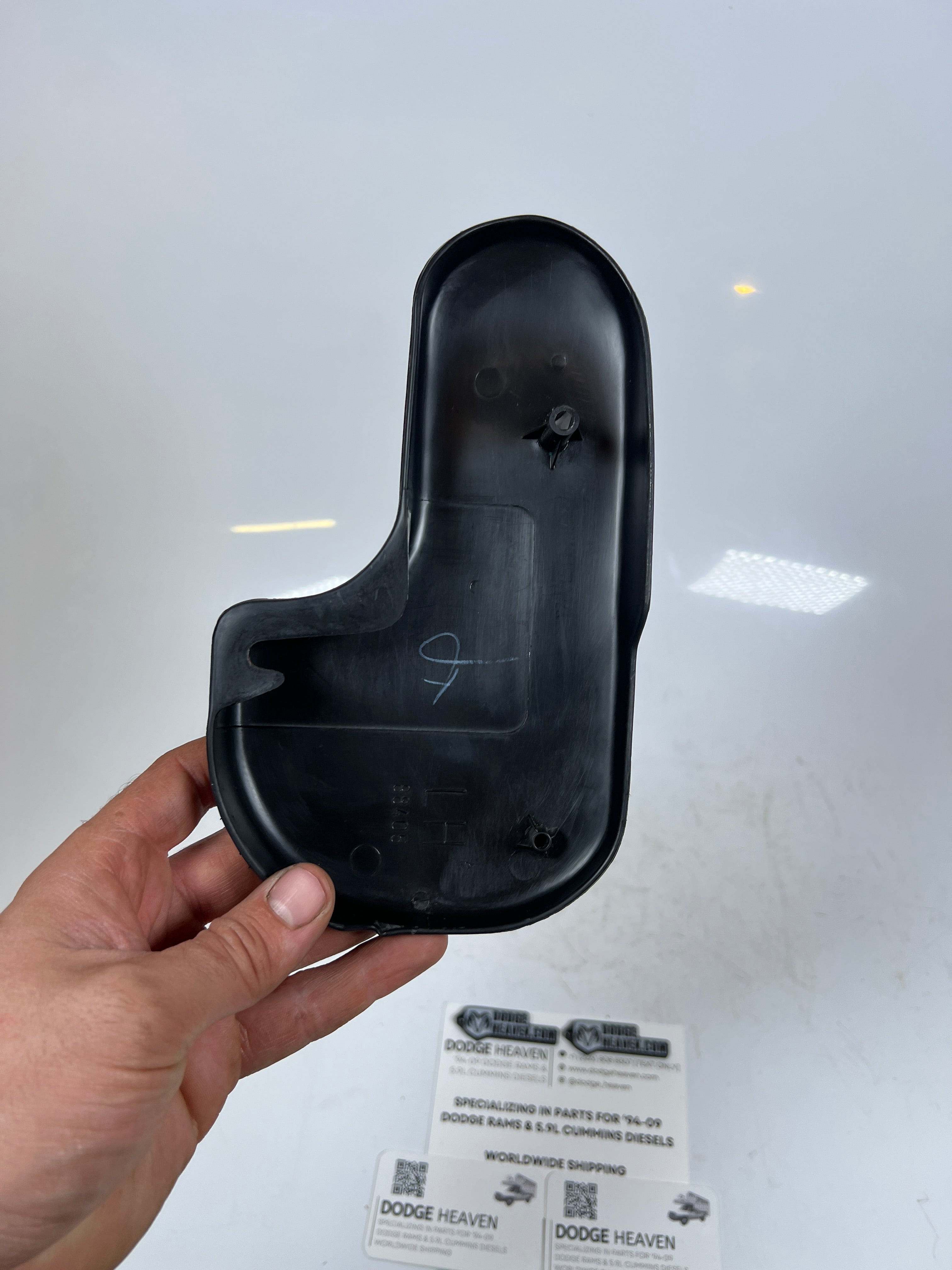 1994-2002 Dodge Ram Ext / Club Cab Rear Seat Hinge Trim Cover Driver LH