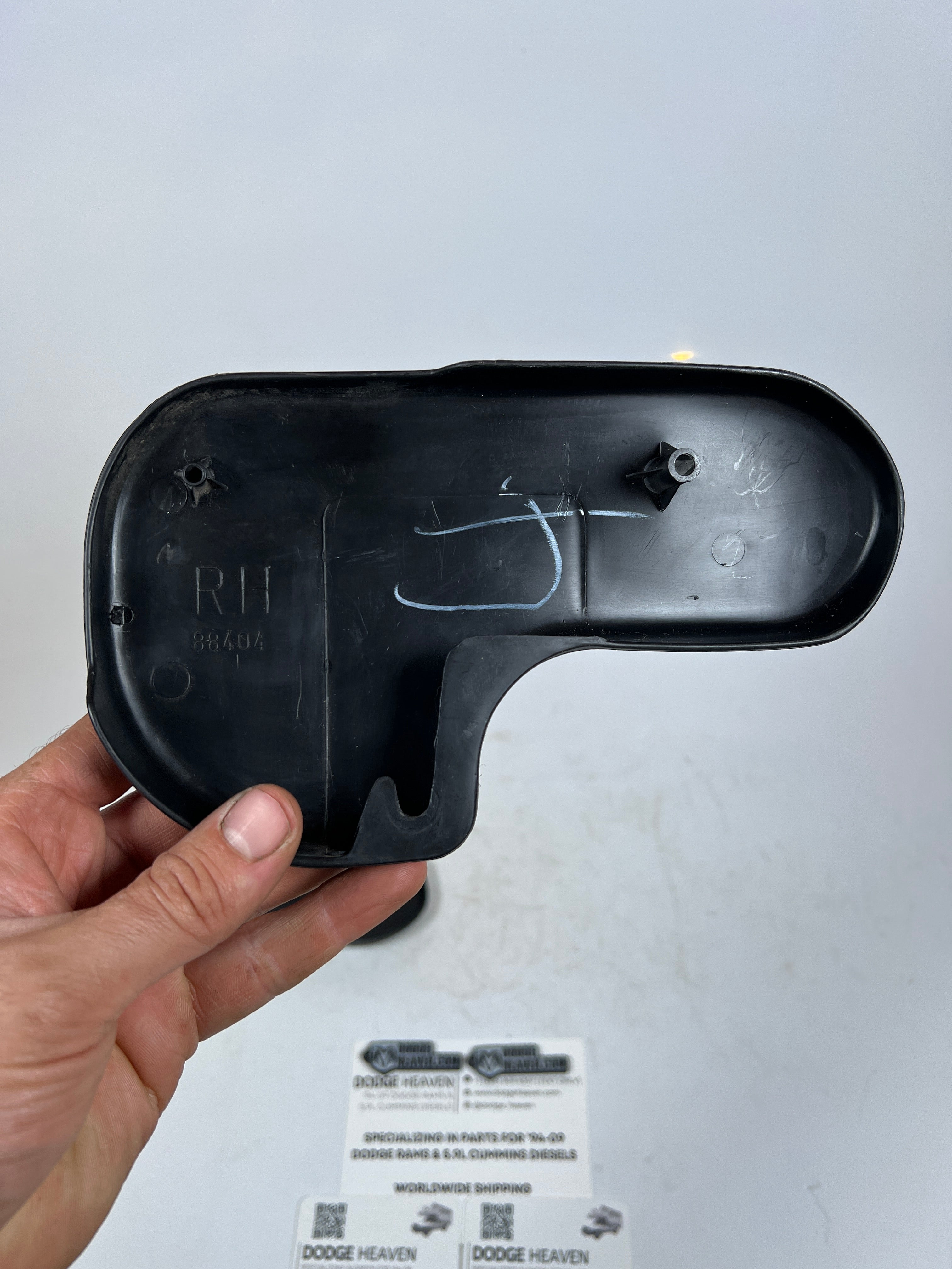 1994-2002 Dodge Ram EXt / Club Cab Rear Seat Hinge Trim Cover RH & LH Pair