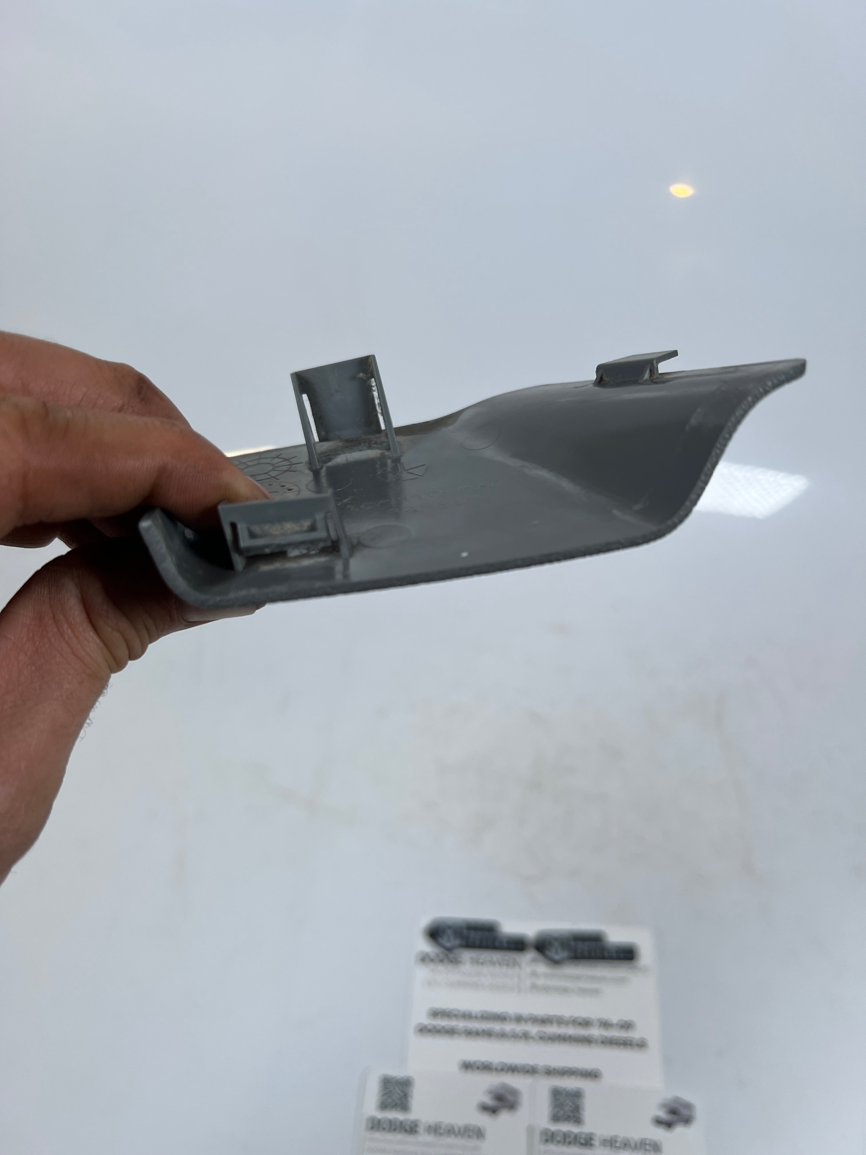 2006-2008 Dodge Ram 1500 Driver Side Seat Belt Trim Cover Light Grey