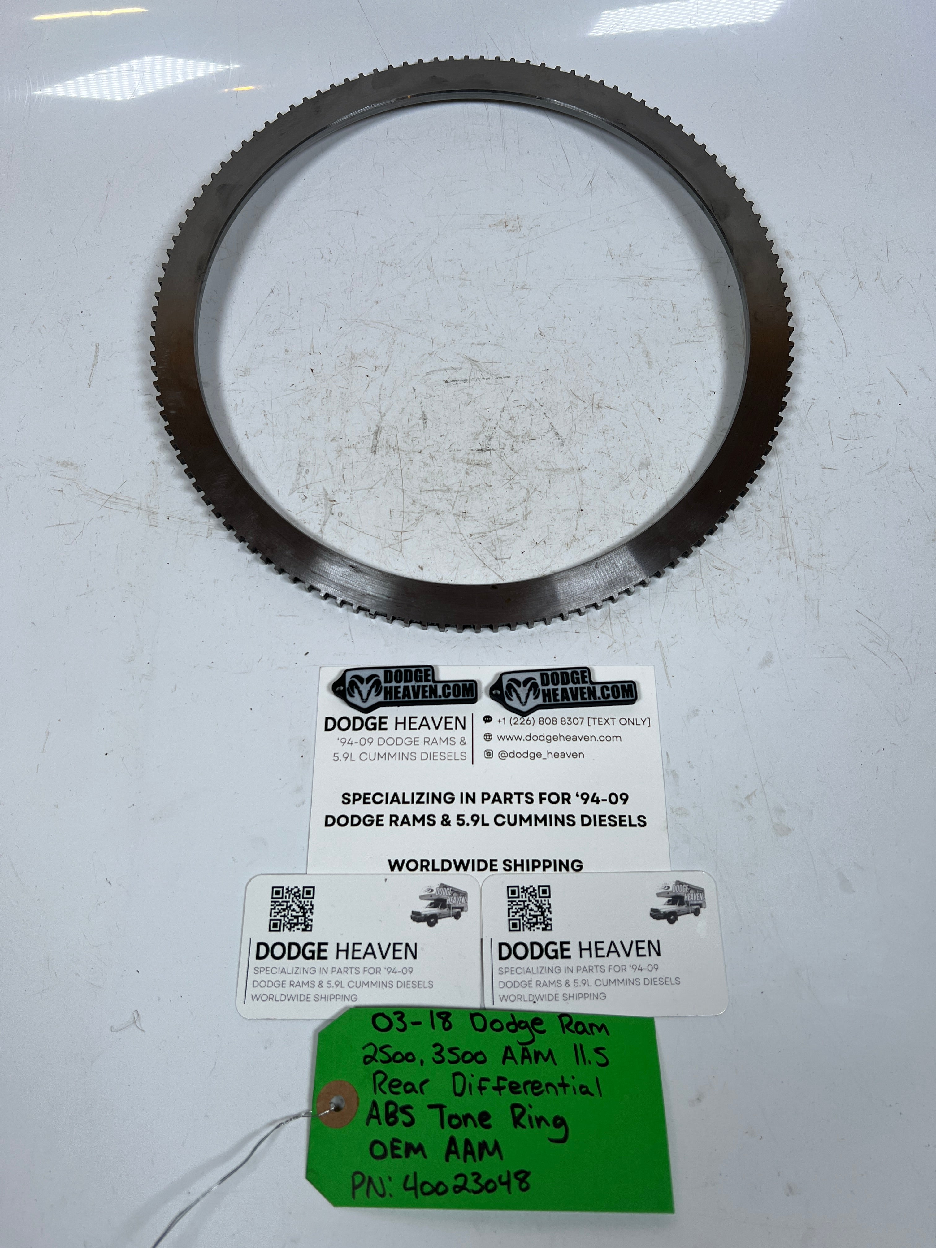 2003-2018 Dodge Ram 2500 3500 AAM 11.5 Rear Differential ABS Tone Ring