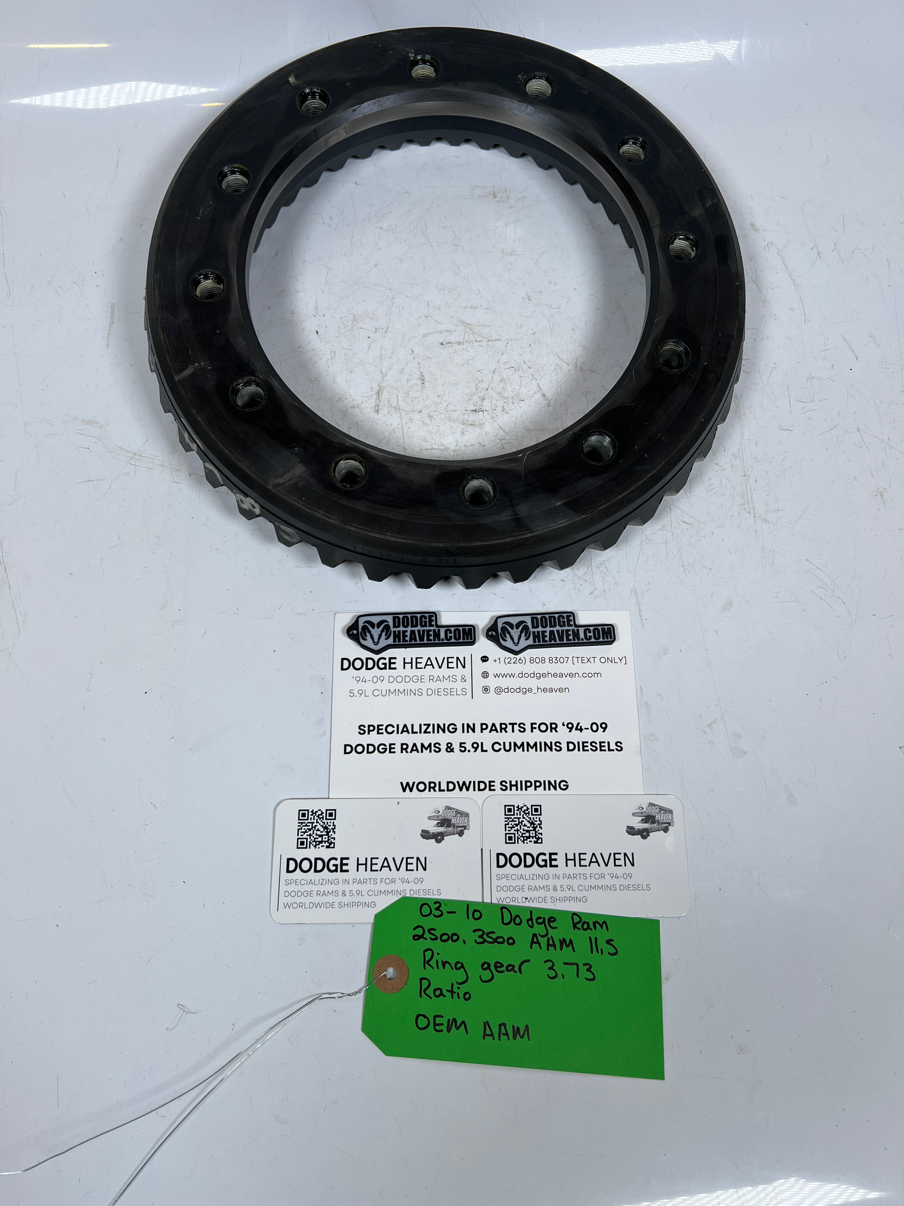 2003-2010 Dodge Ram 2500 3500 AAM 11.5 Ring Gear 3.73 Ratio