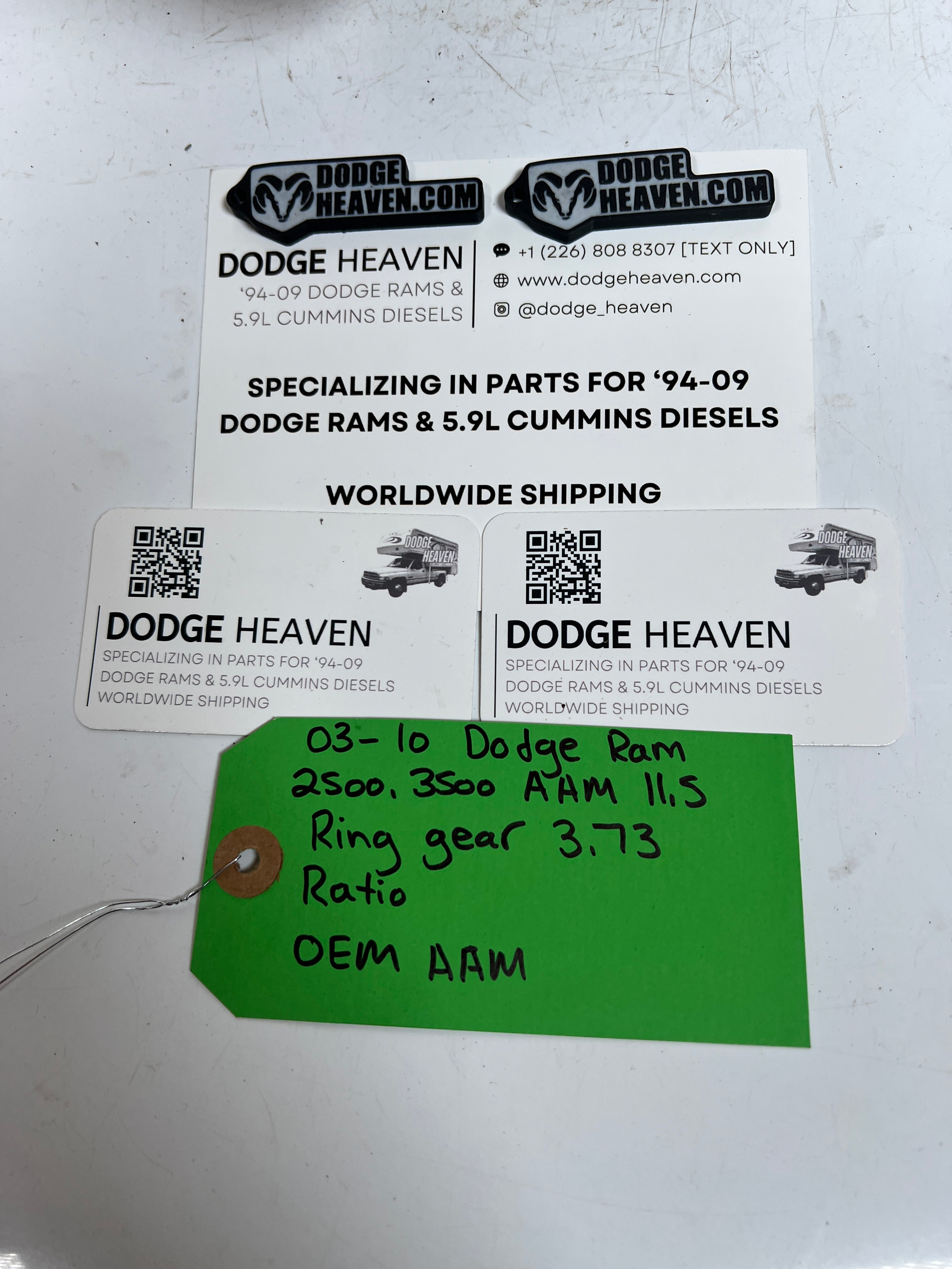 2003-2010 Dodge Ram 2500 3500 AAM 11.5 Ring Gear 3.73 Ratio
