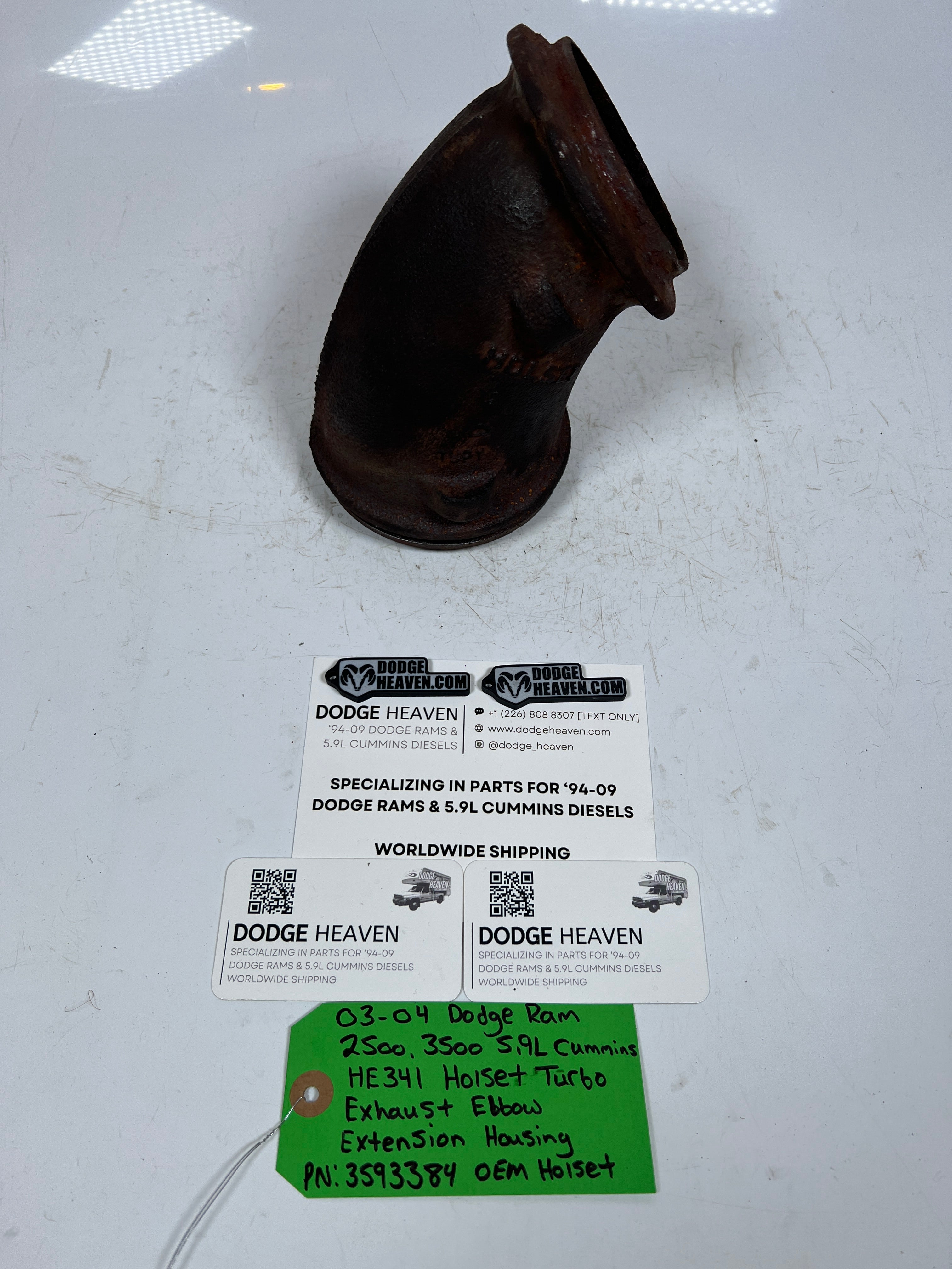 2003-2004 Dodge Ram 5.9L Cummins Turbo Exhaust Elbow