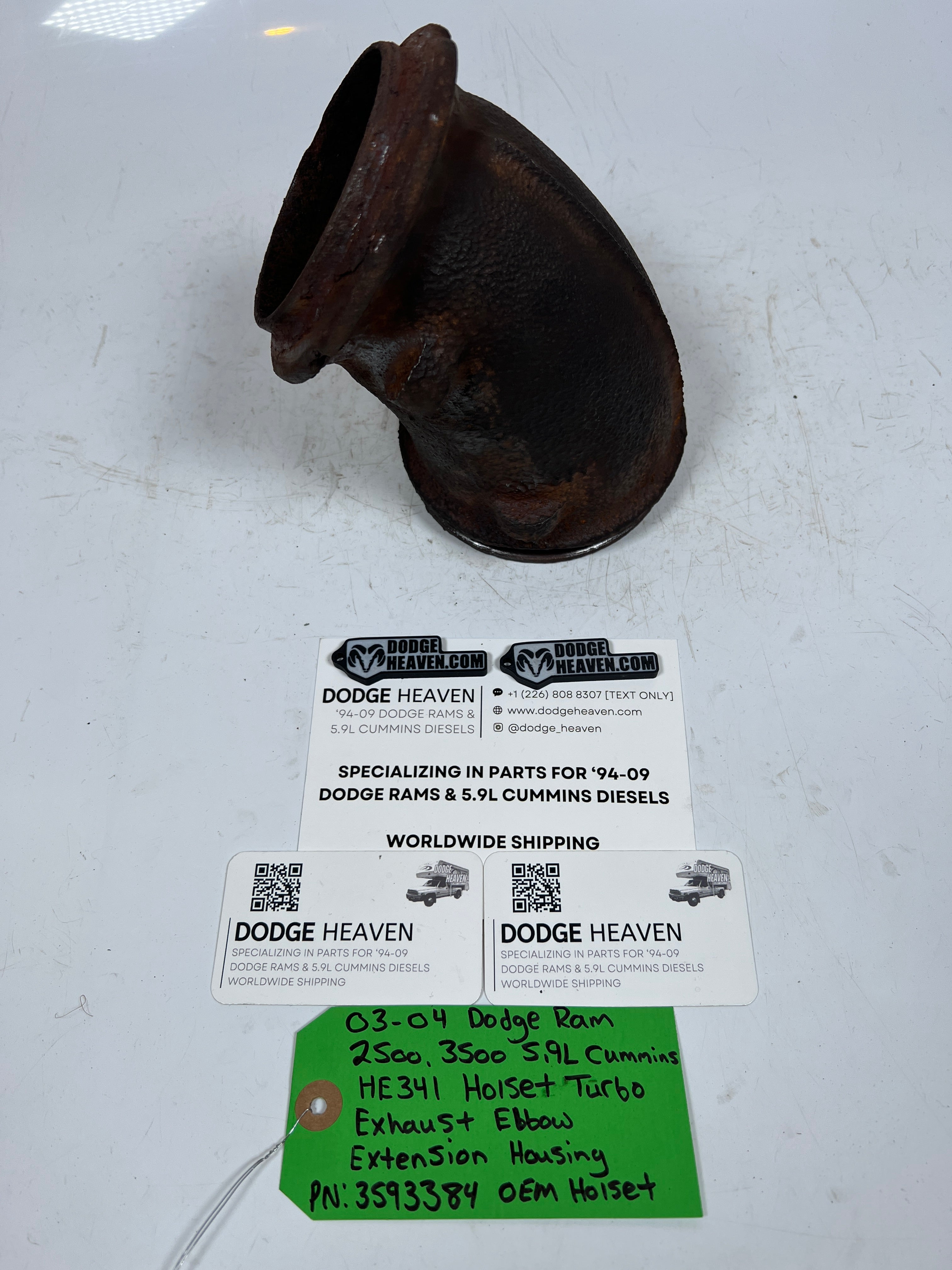 2003-2004 Dodge Ram 5.9L Cummins Turbo Exhaust Elbow