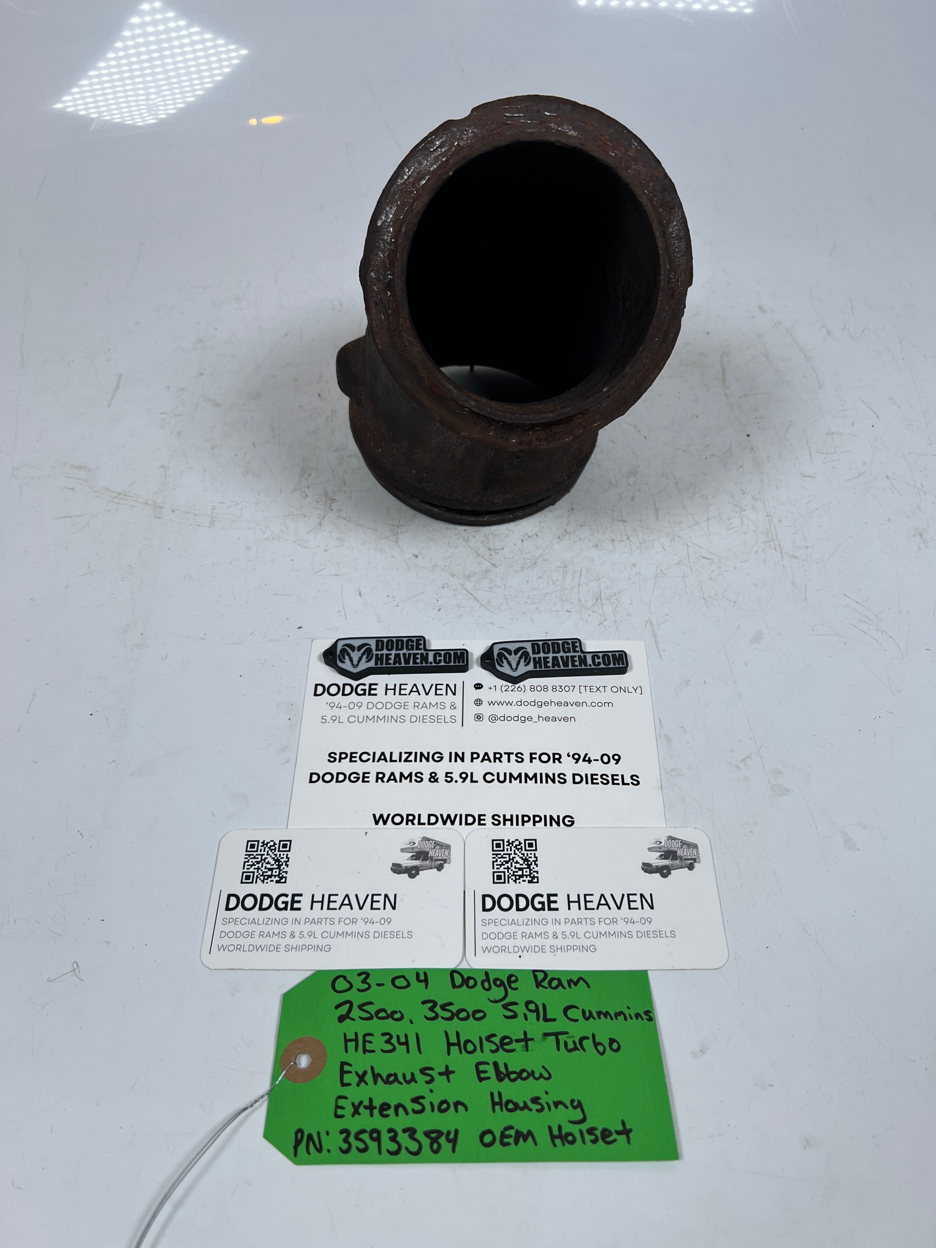 2003-2004 Dodge Ram 5.9L Cummins Turbo Exhaust Elbow