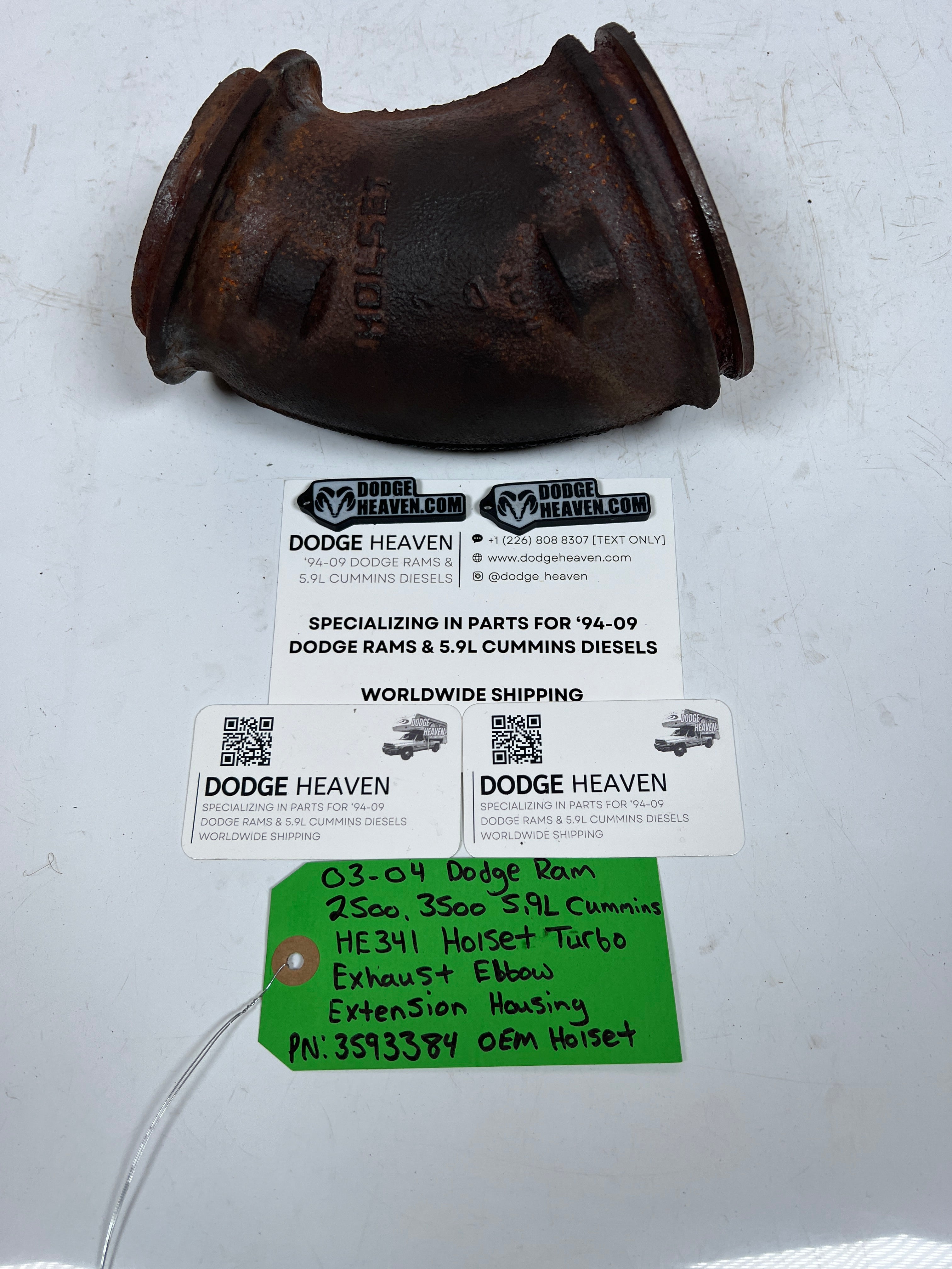 2003-2004 Dodge Ram 5.9L Cummins Turbo Exhaust Elbow