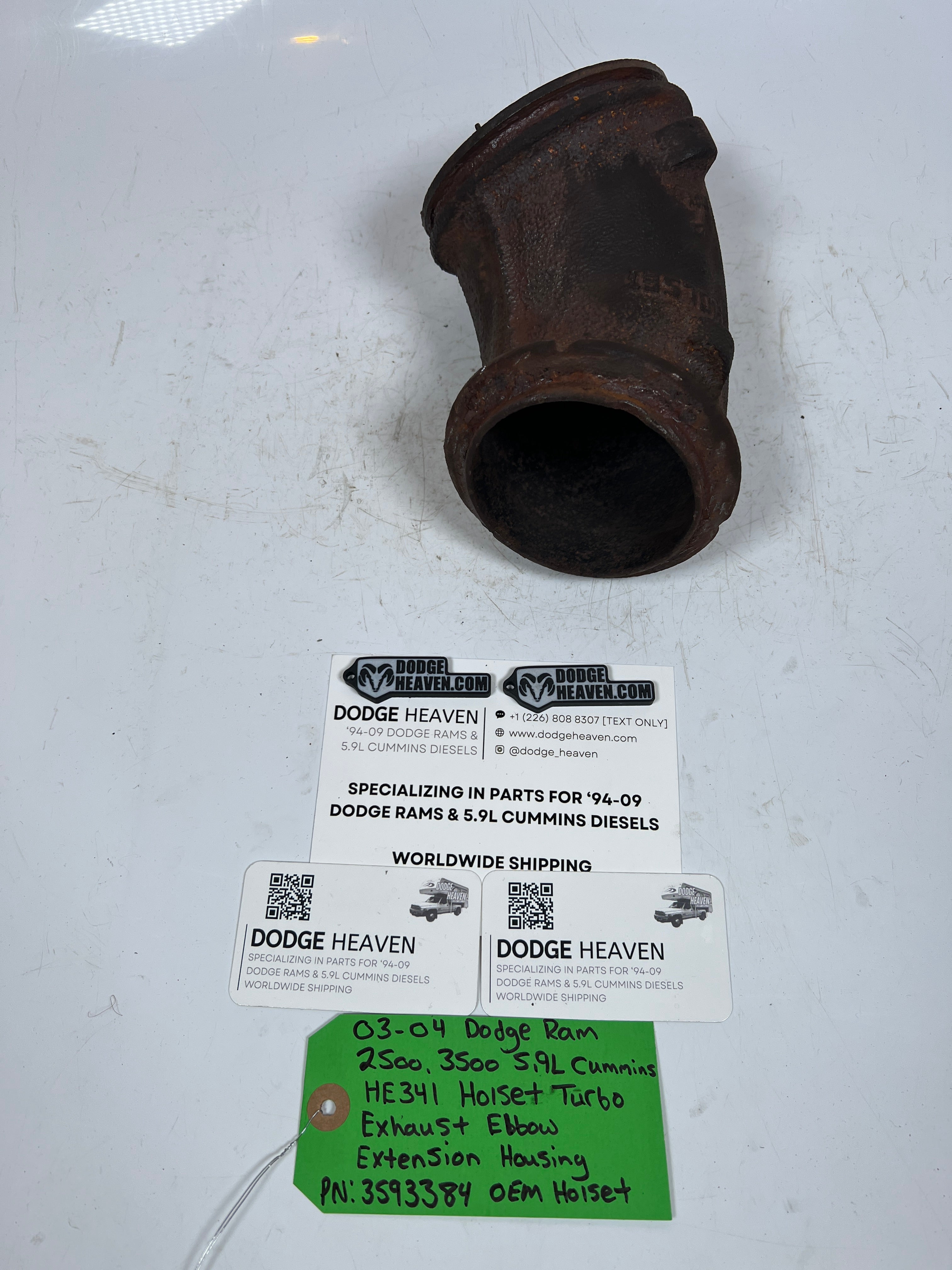 2003-2004 Dodge Ram 5.9L Cummins Turbo Exhaust Elbow