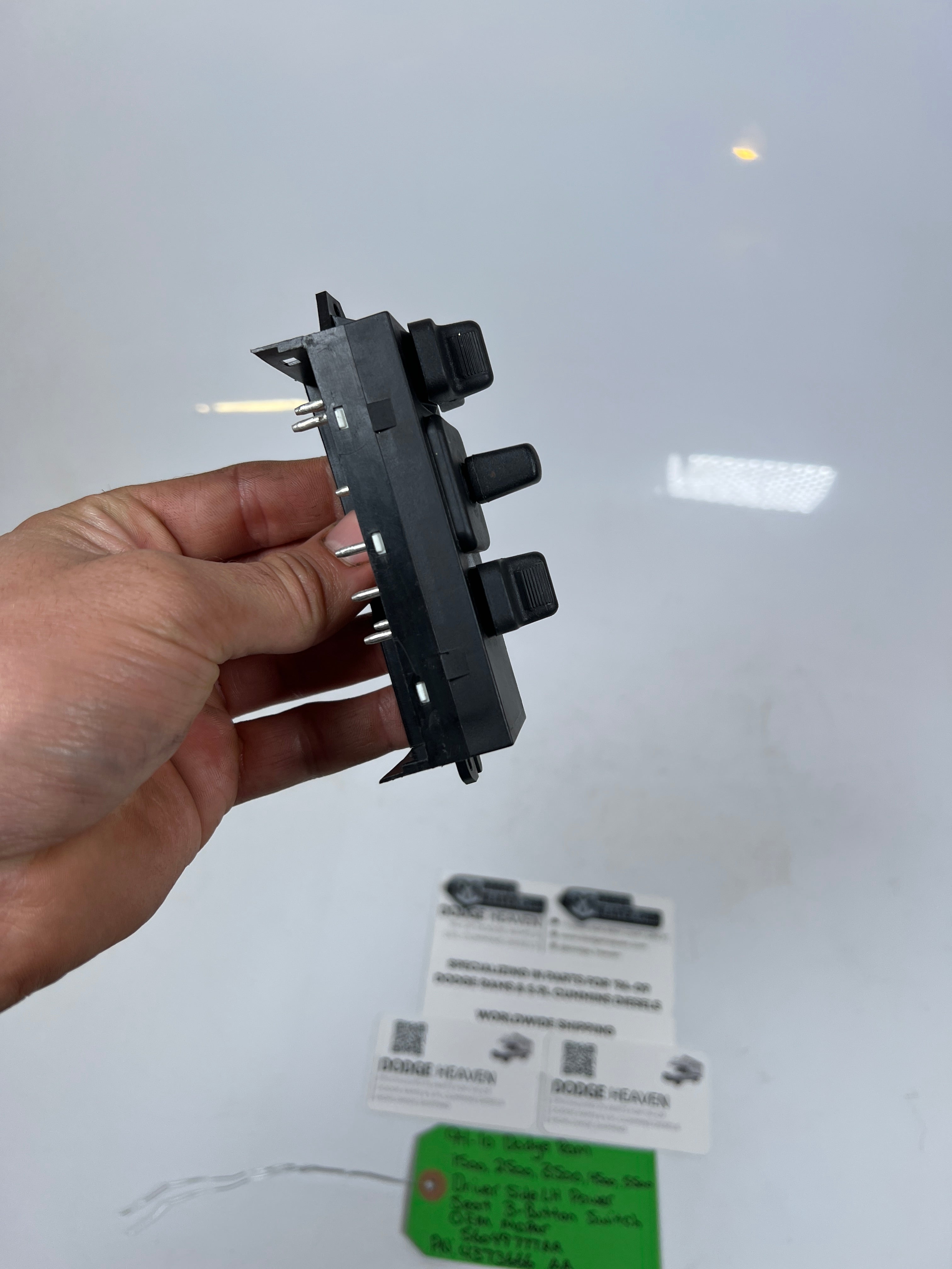 1994-2010 Dodge Ram Driver Power Seat Switch 3-Button Switch
