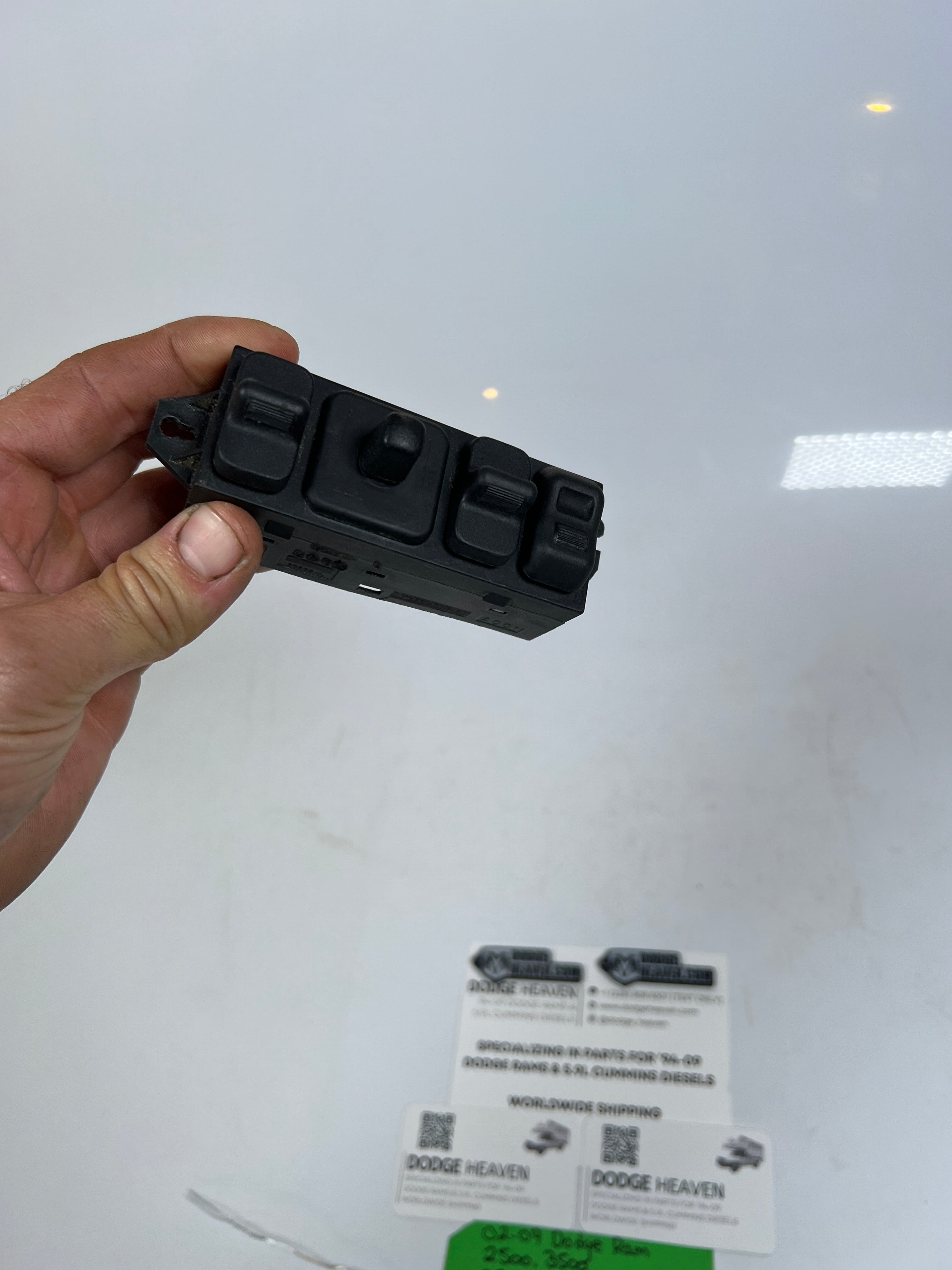 2002-2009 Dodge Ram Passenger Front 4-Button Power Lumbar Seat Switch