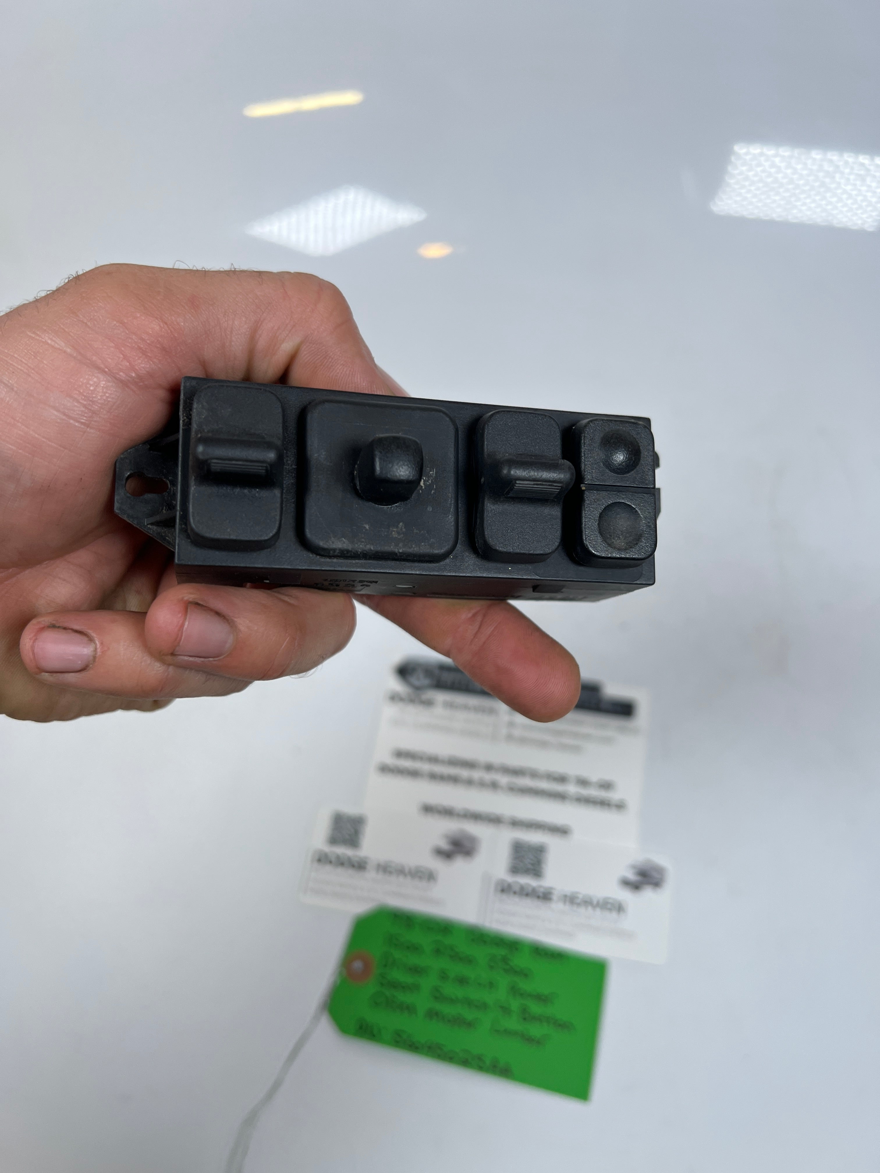 1998-2002 Dodge Ram Driver Power 4-Button Seat Switch Lumbar