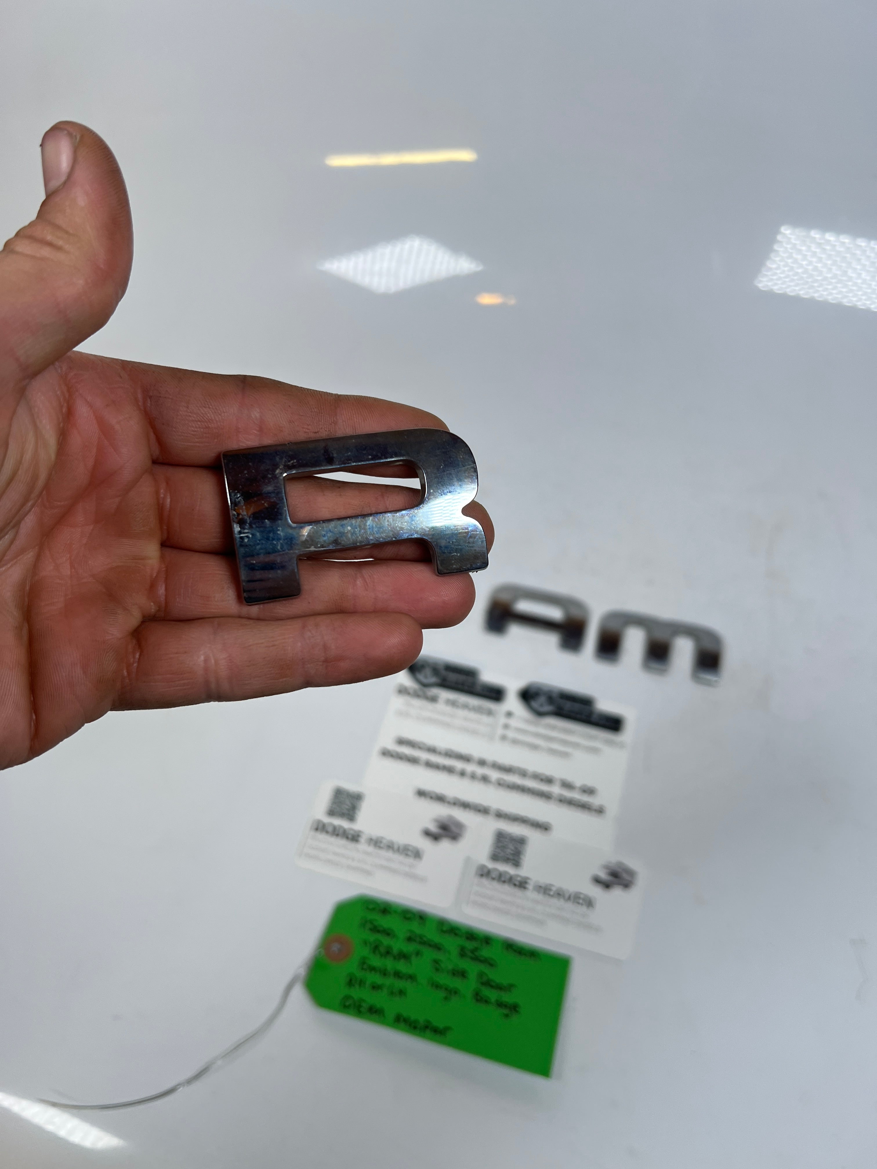 2002-2009 Dodge Ram "Ram" Side Door Emblem Logo Badge RH or LH