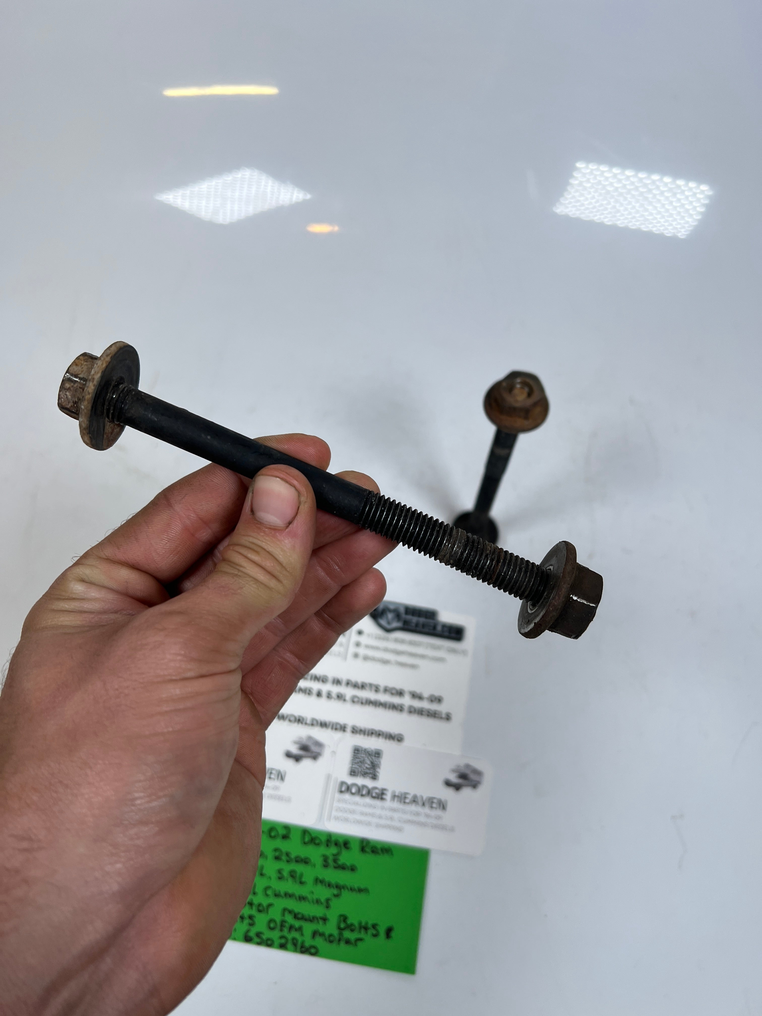 1994-2002 Dodge Ram 1500-3500 Gas & Diesel Motor Mount Bolts & Nuts