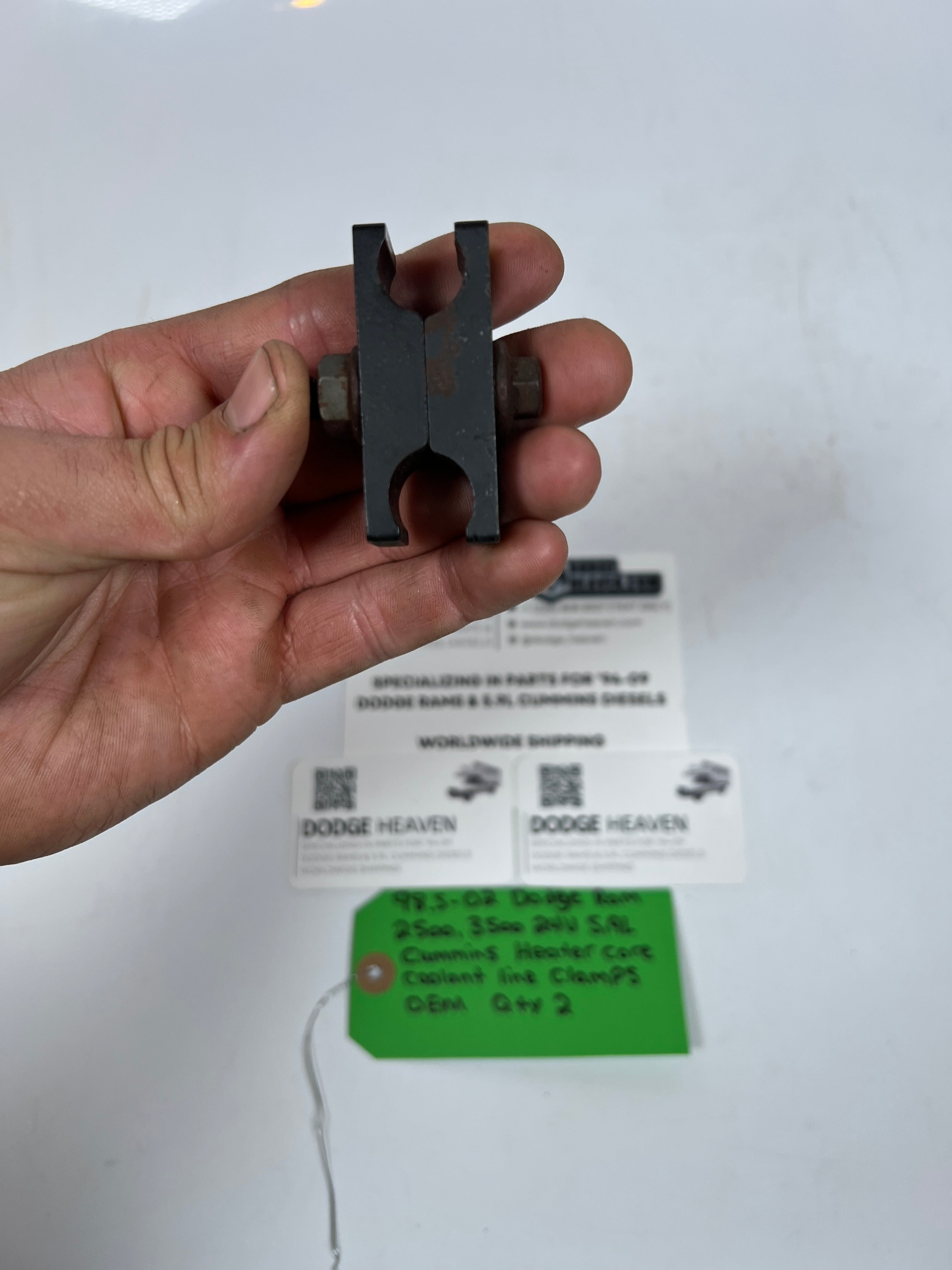 1998.5-2002 Dodge Ram 24 Valve 5.9L Cummins Heater Core Coolant Line Clamps