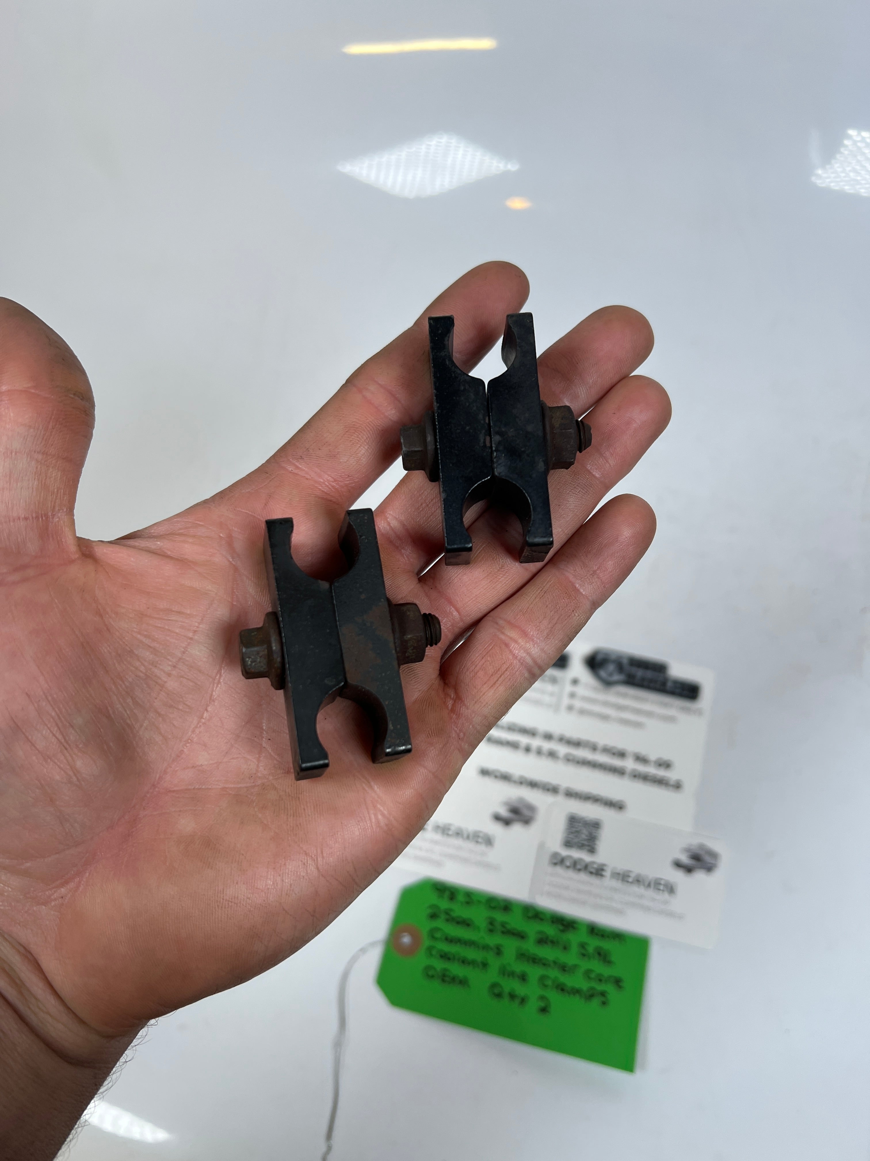 1998.5-2002 Dodge Ram 24 Valve 5.9L Cummins Heater Core Coolant Line Clamps
