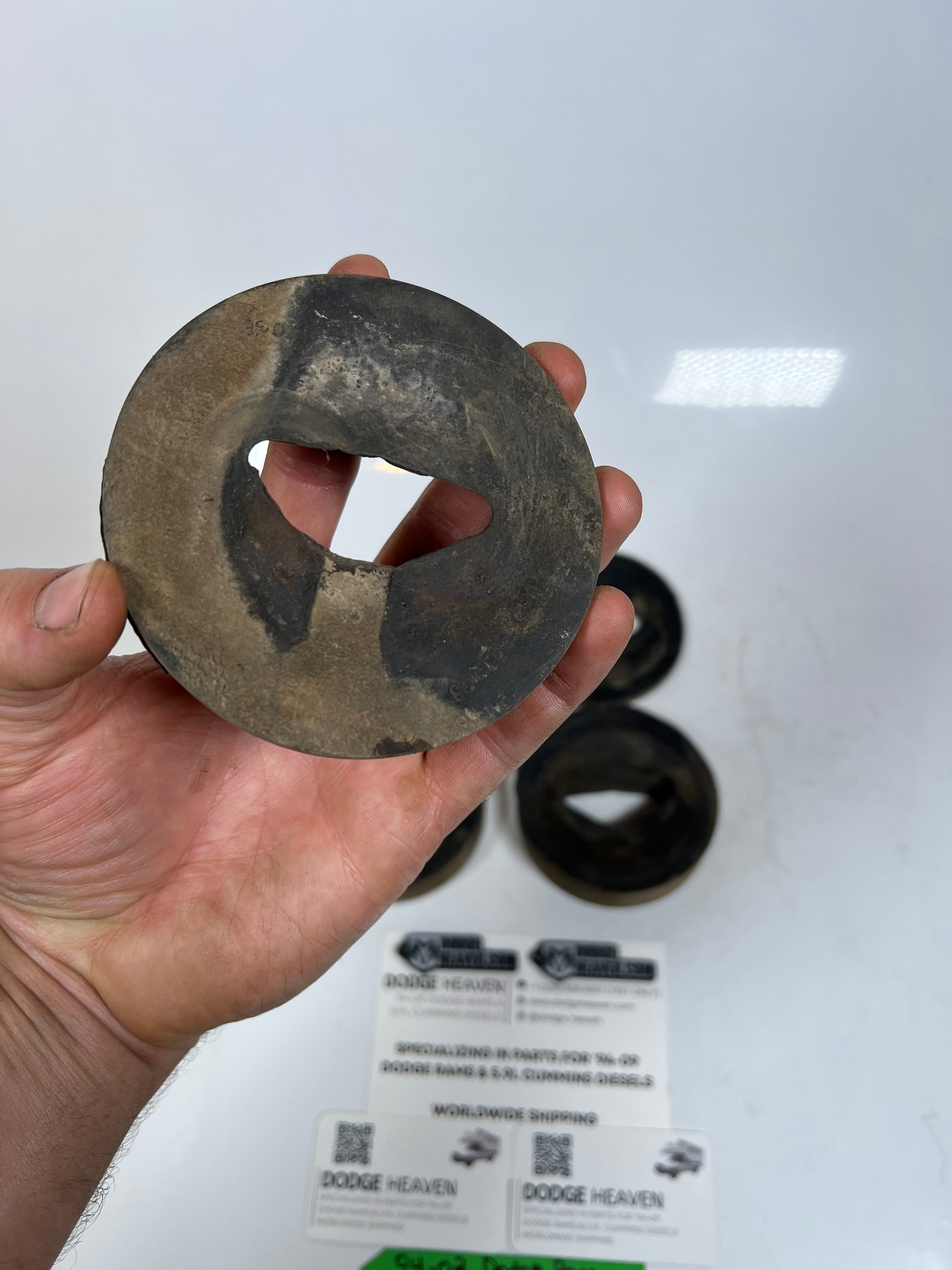 1994-2002 Dodge Ram Gas & Diesel Motor Mount Rubber Isolator Spacer QTY 2
