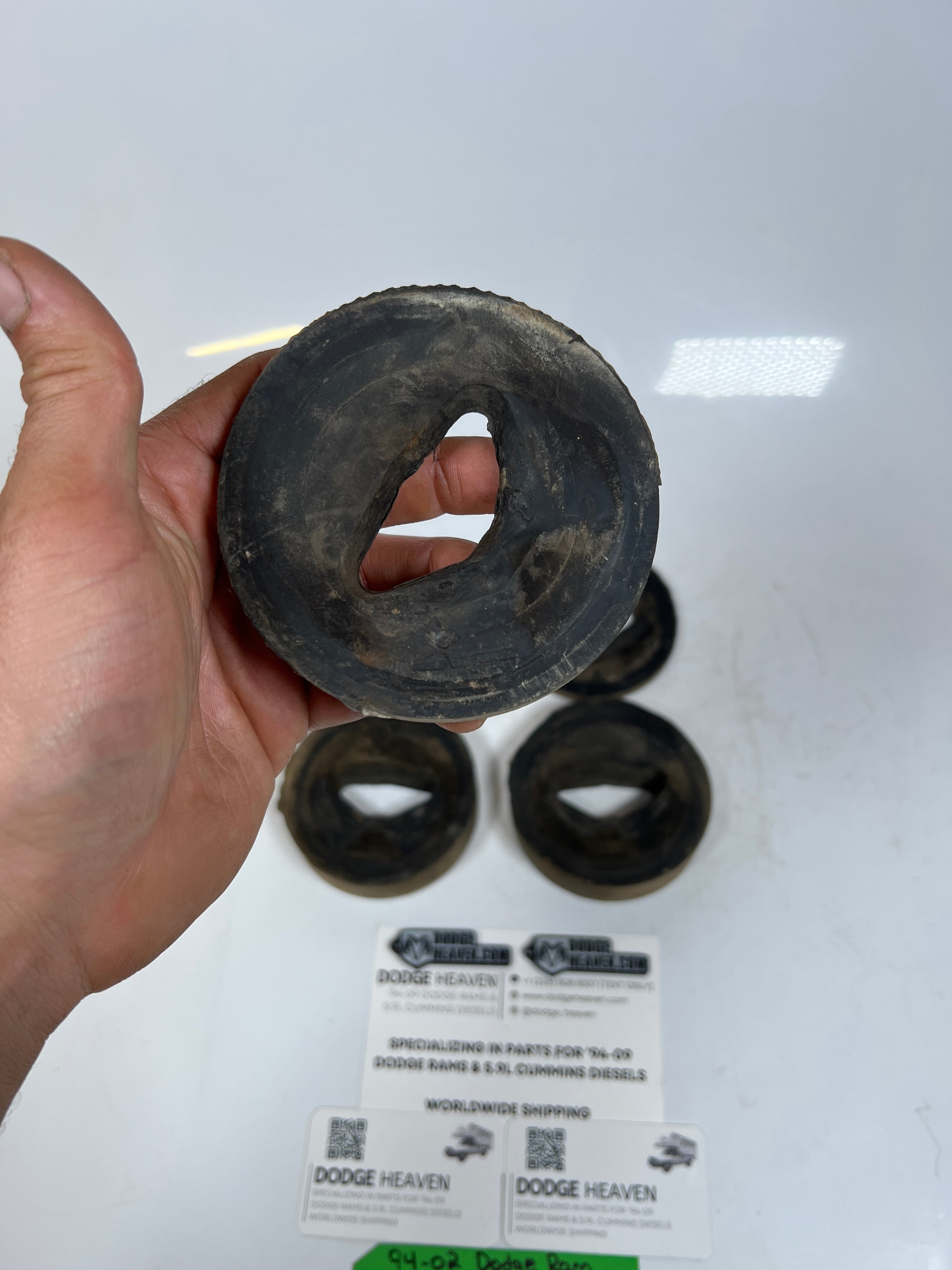 1994-2002 Dodge Ram Gas & Diesel Motor Mount Rubber Isolator Spacer QTY 2