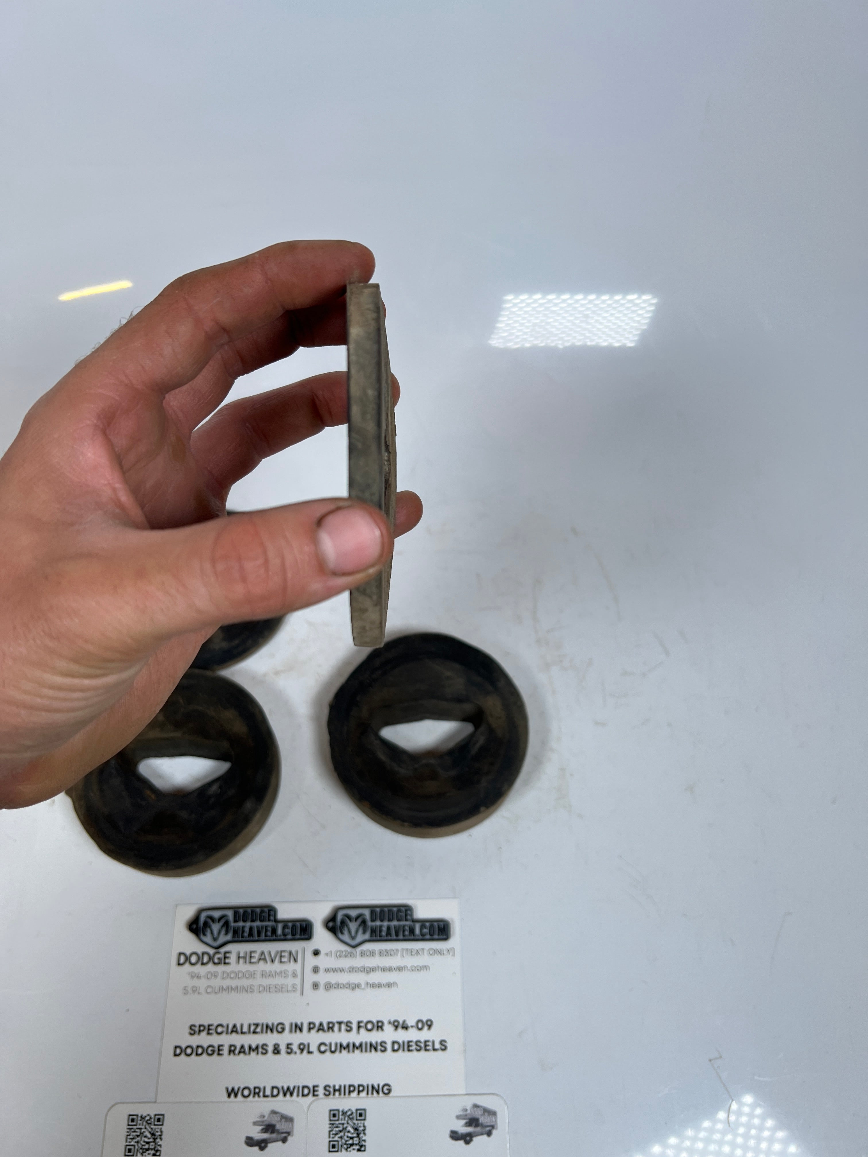 1994-2002 Dodge Ram Gas & Diesel Motor Mount Rubber Isolator Spacer QTY 2
