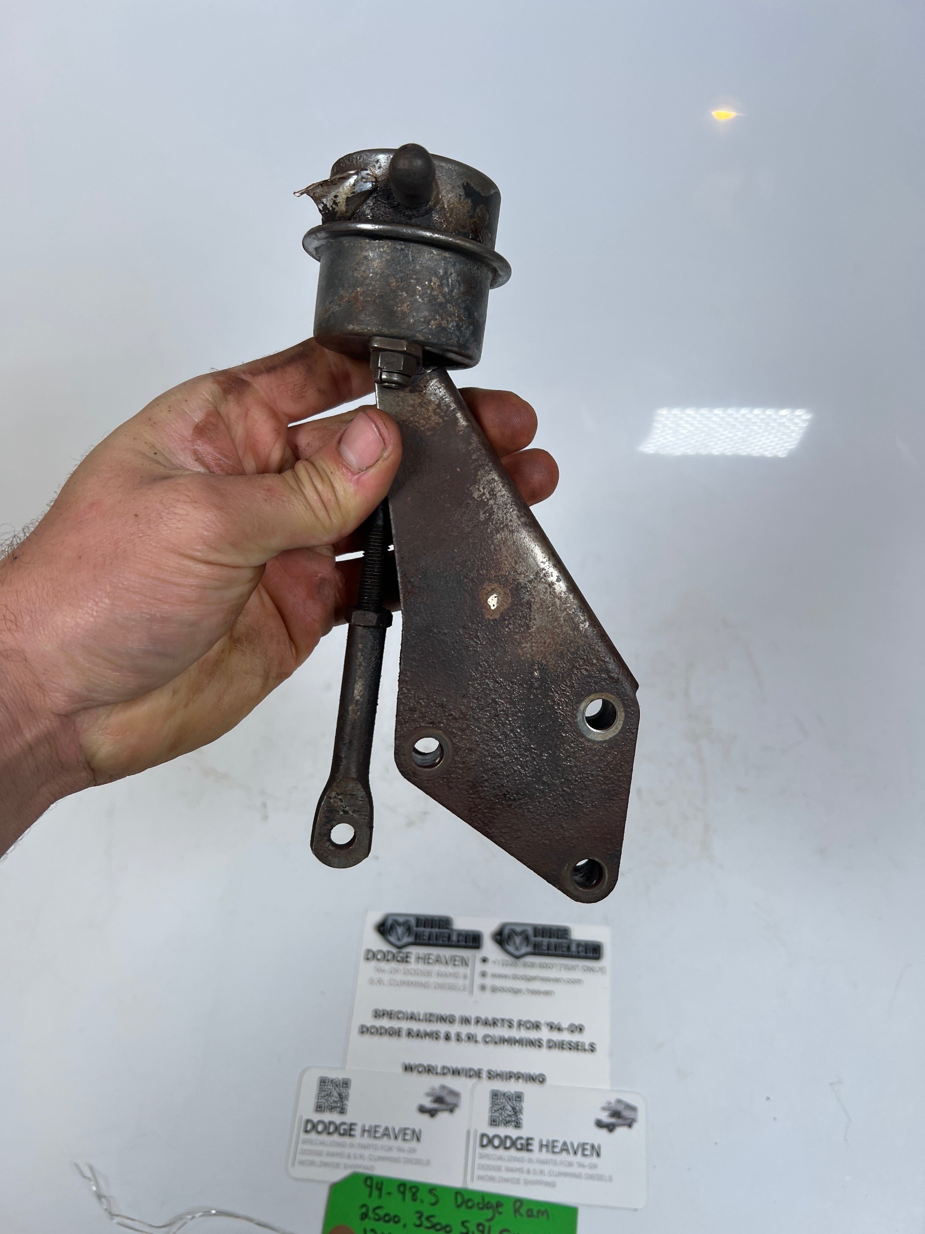 1994-1998.5 Dodge Ram 5.9L Cummins HX35 Waste Gate & Actuator Bracket