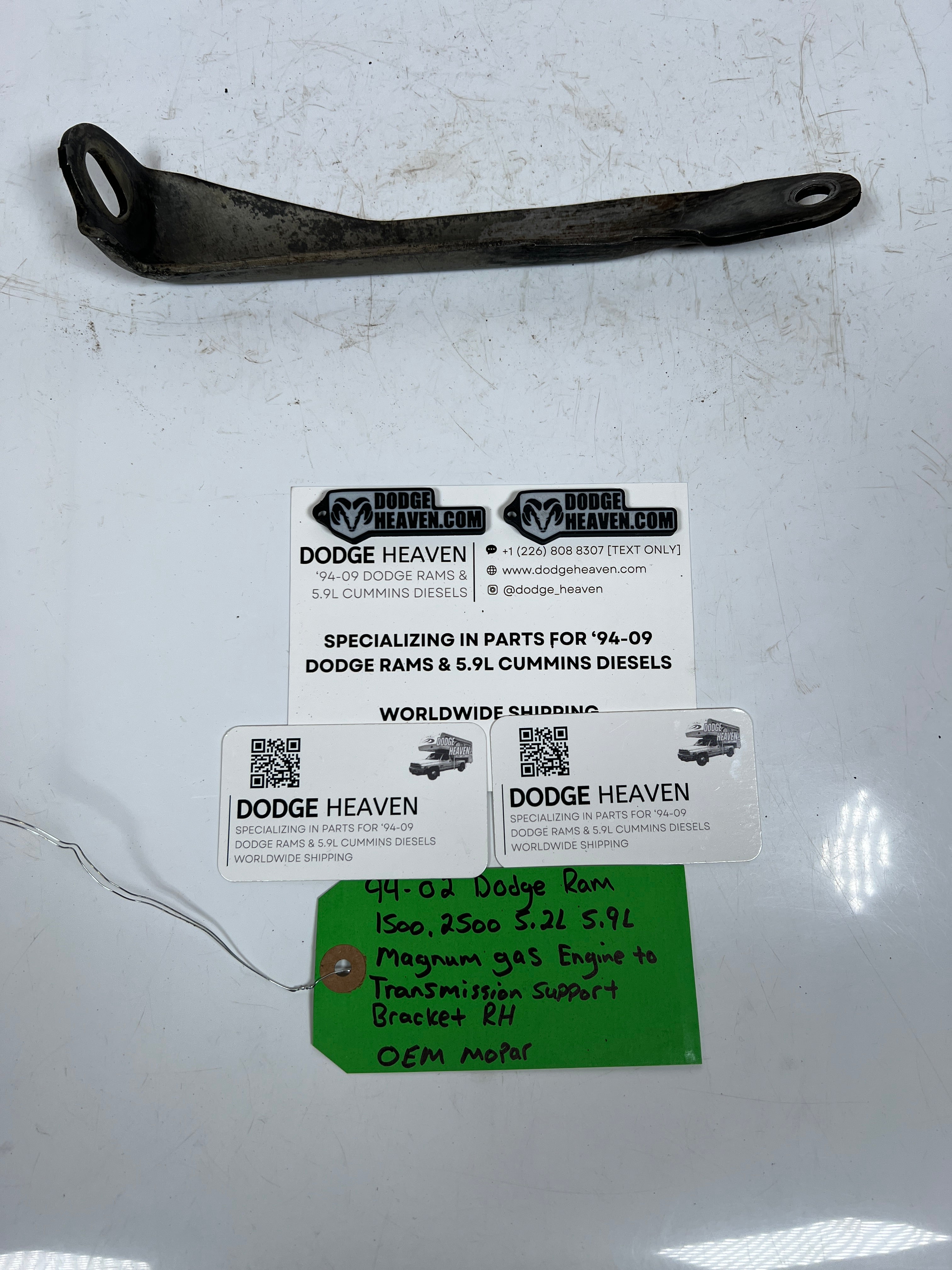 1994-2002 Dodge Ram 5.2L 5.9L Gas Magnum Engine to Trans Support Braacket RH