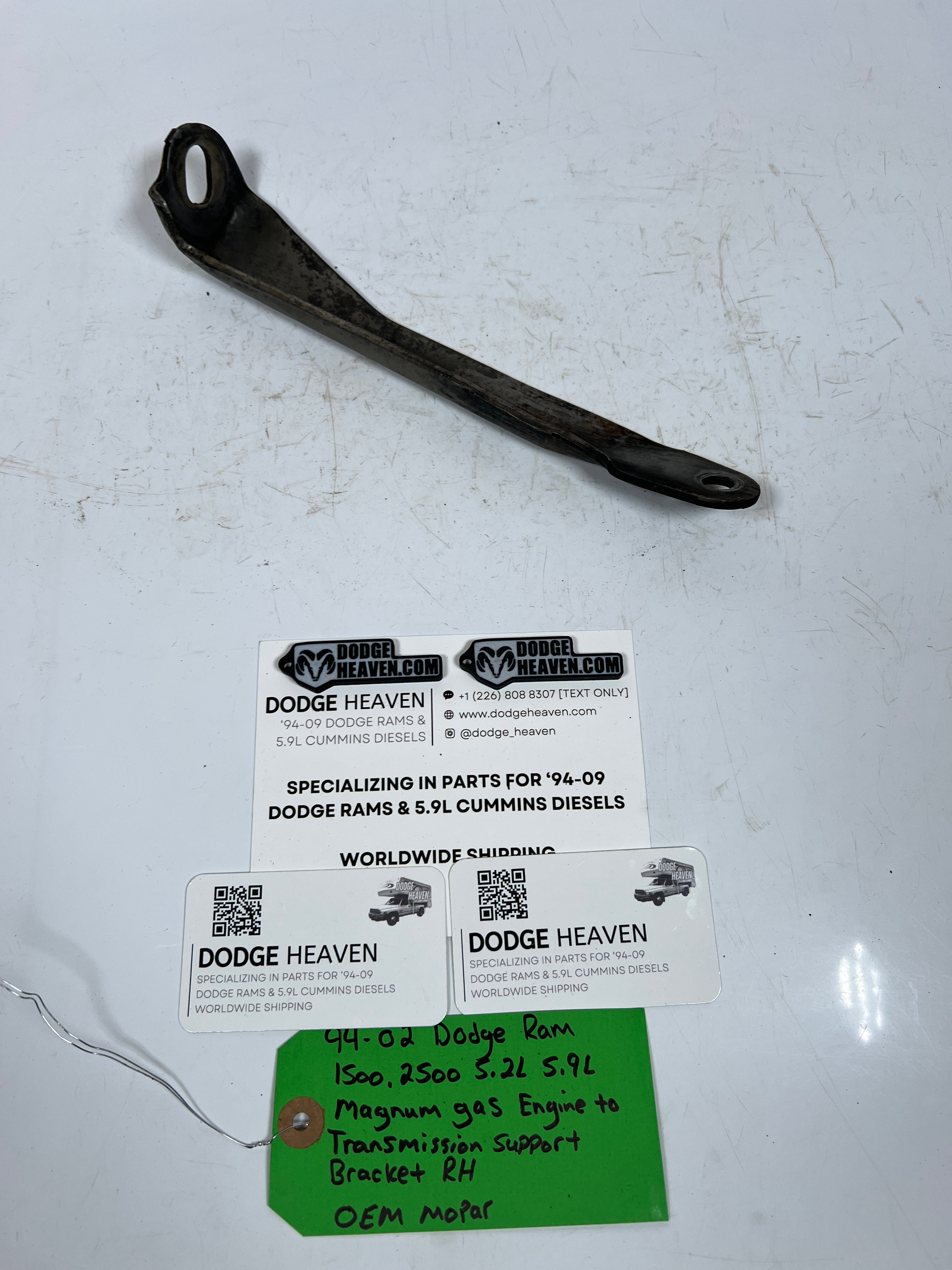 1994-2002 Dodge Ram 5.2L 5.9L Gas Magnum Engine to Trans Support Braacket RH