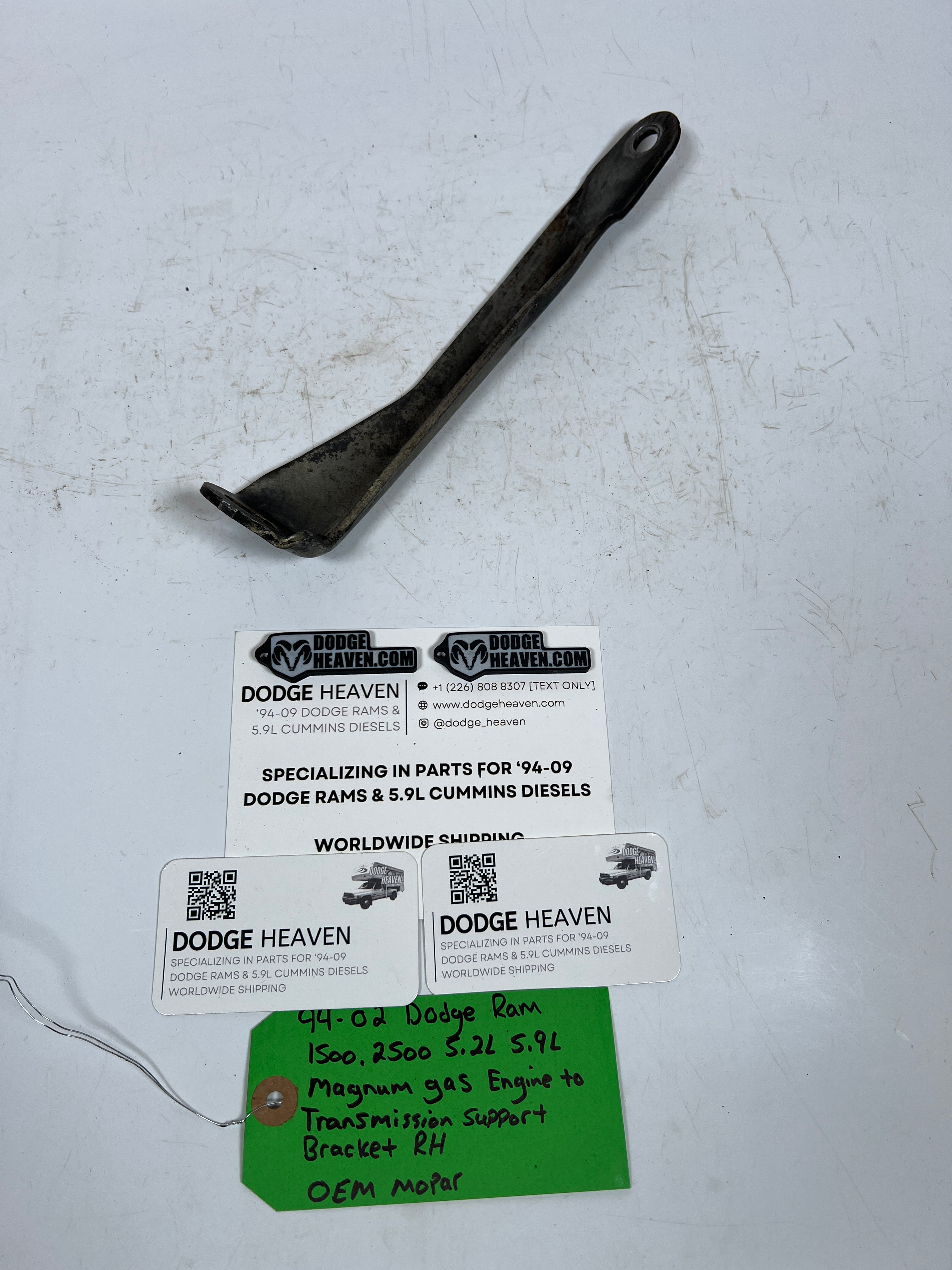 1994-2002 Dodge Ram 5.2L 5.9L Gas Magnum Engine to Trans Support Braacket RH