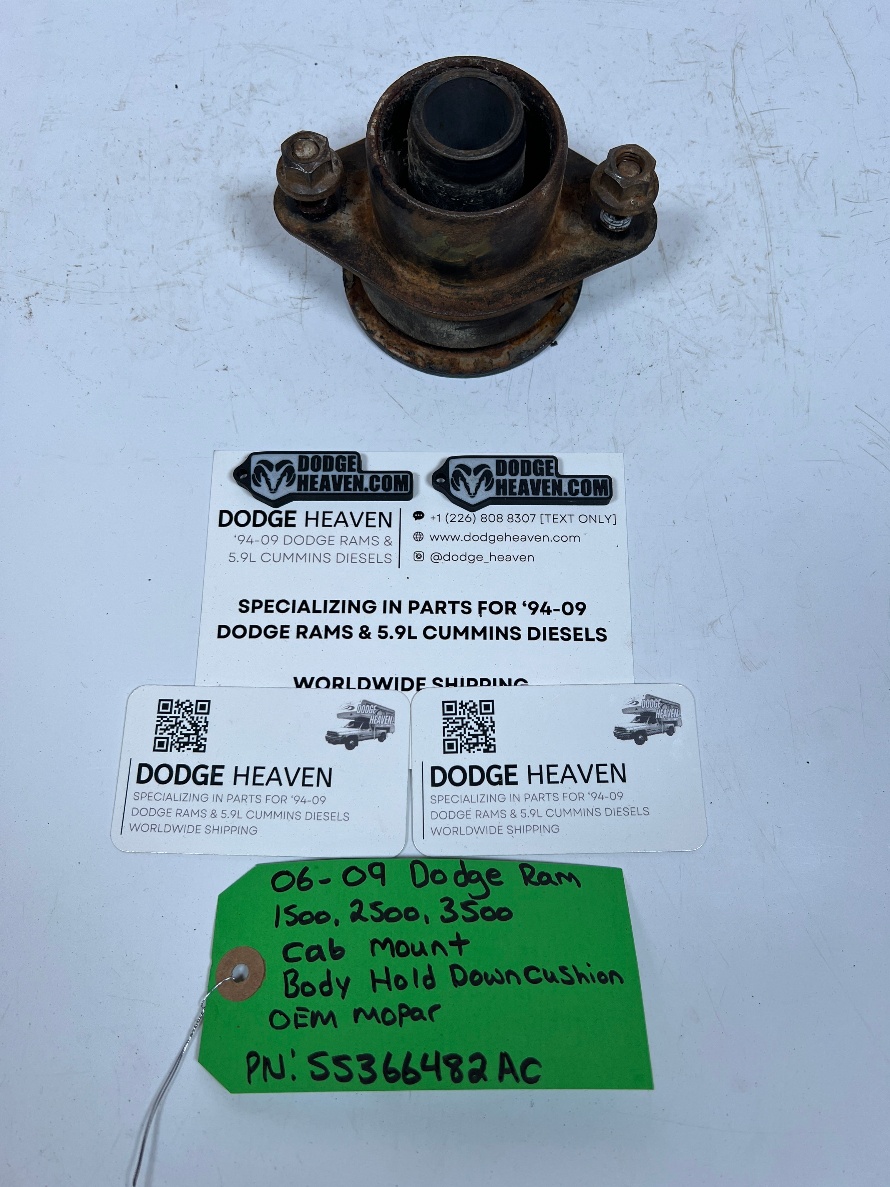 2006-2009 Dodge Ram 1500-3500 Cab Mount Body Hold Down Bushing